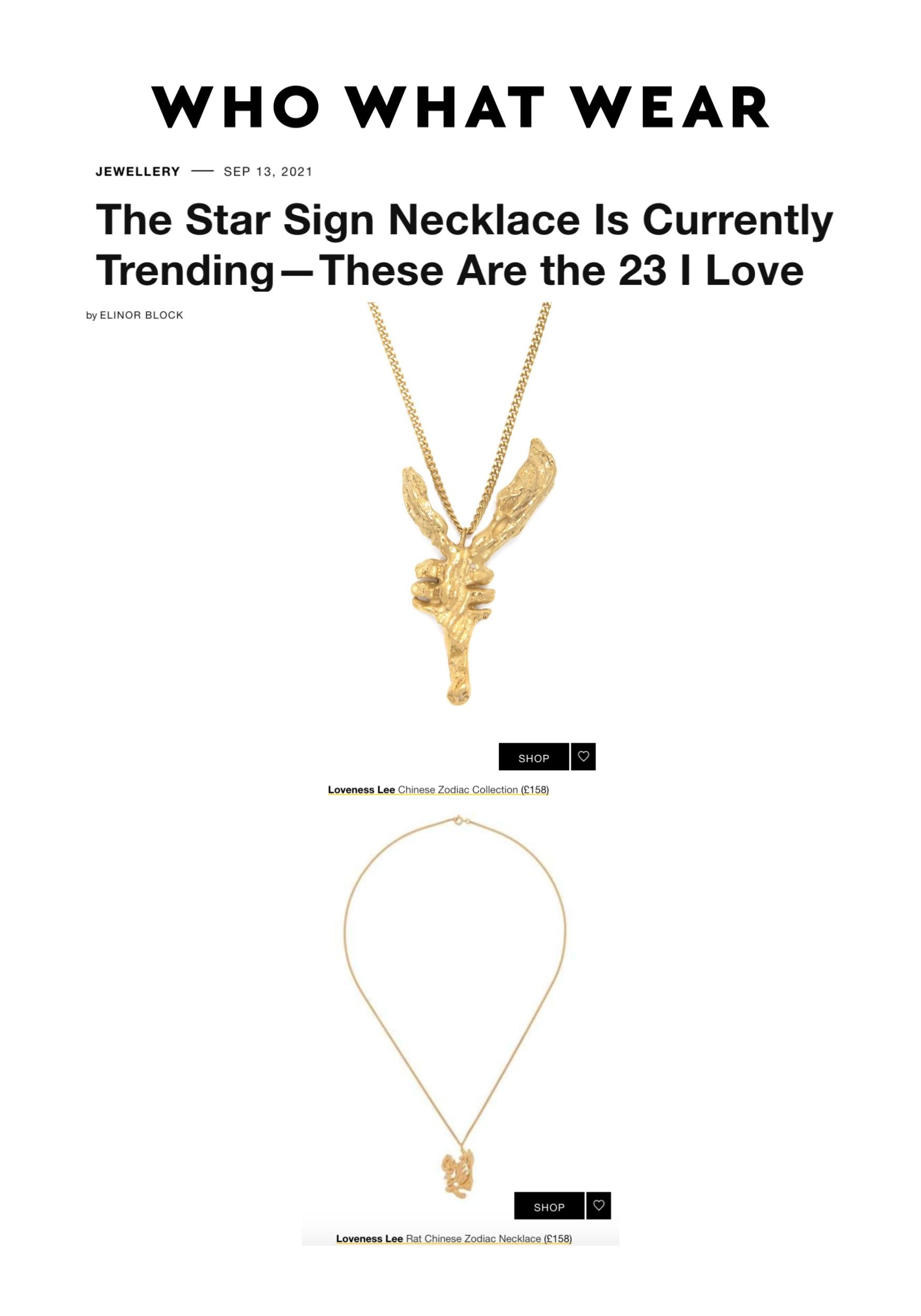 WHO WHAT WEAR - SEPTEMBER 2021