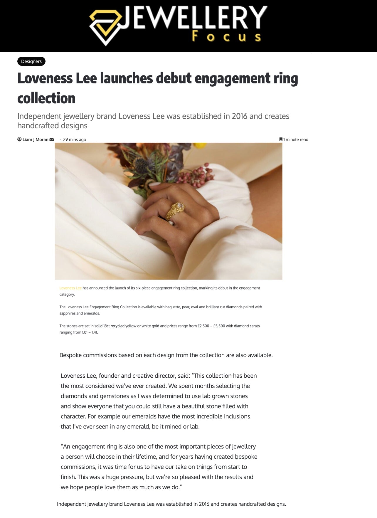 JEWELLERY FOCUS - MAY 2024