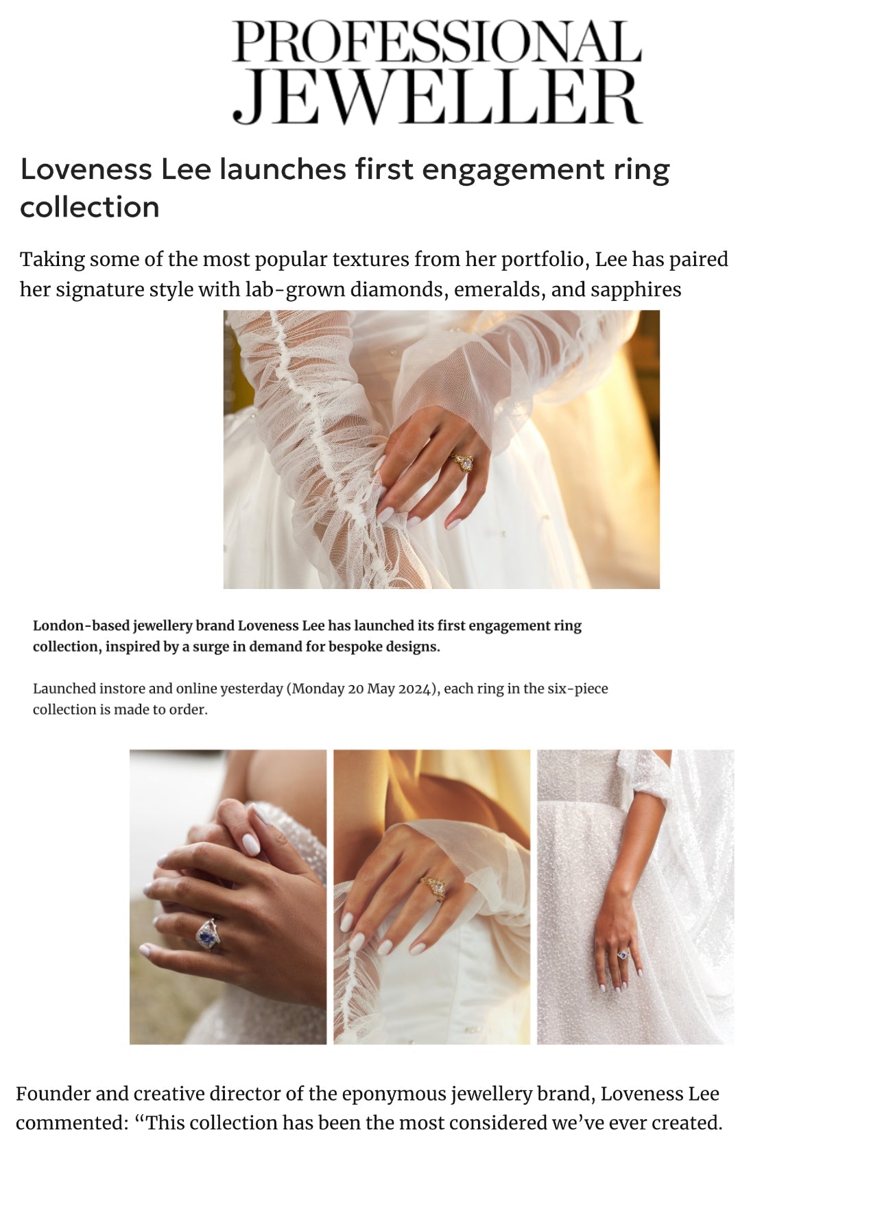 PROFESSIONAL JEWELLER - MAY 2024