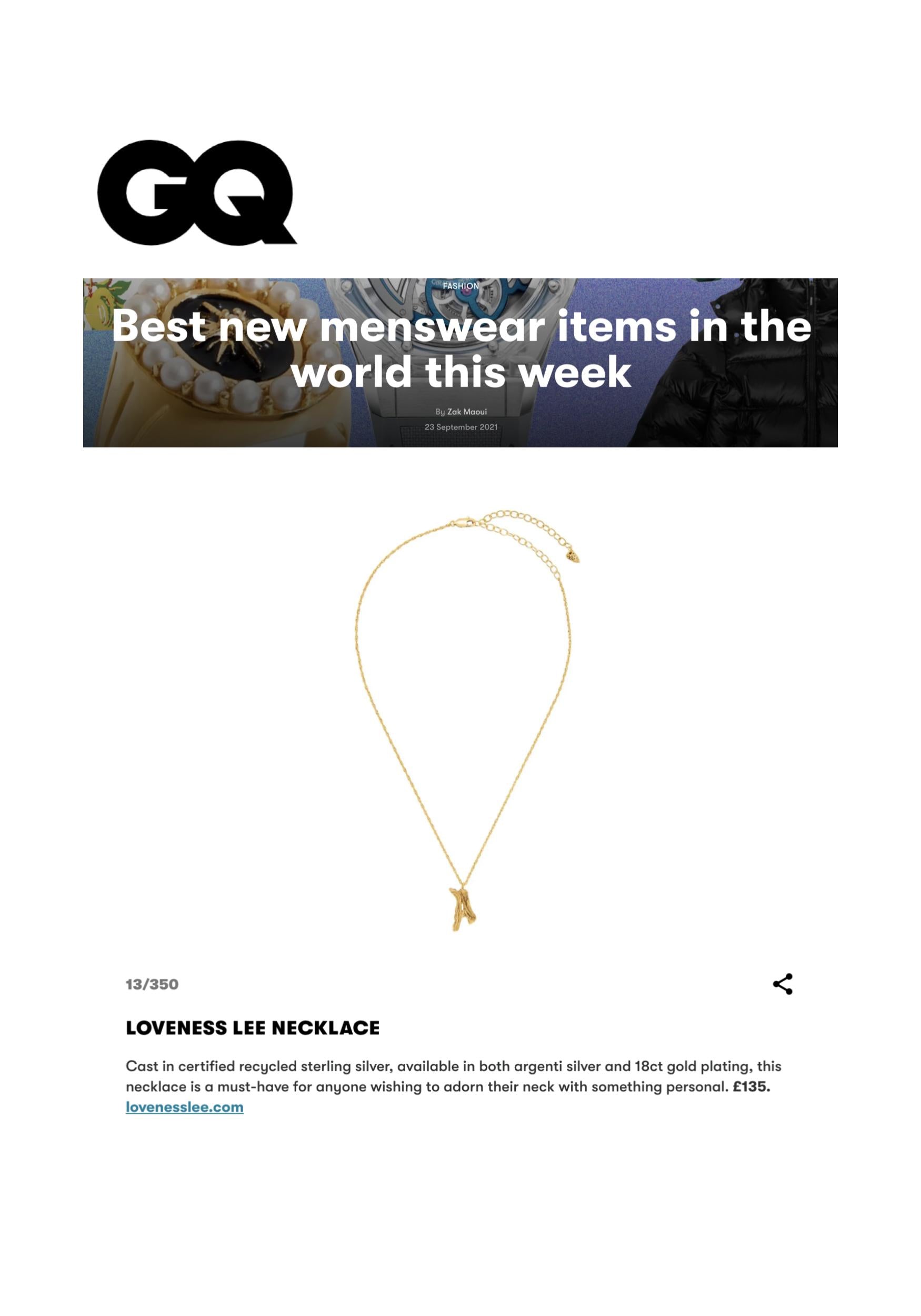 GQ MAGAZINE - SEPTEMBER 2021