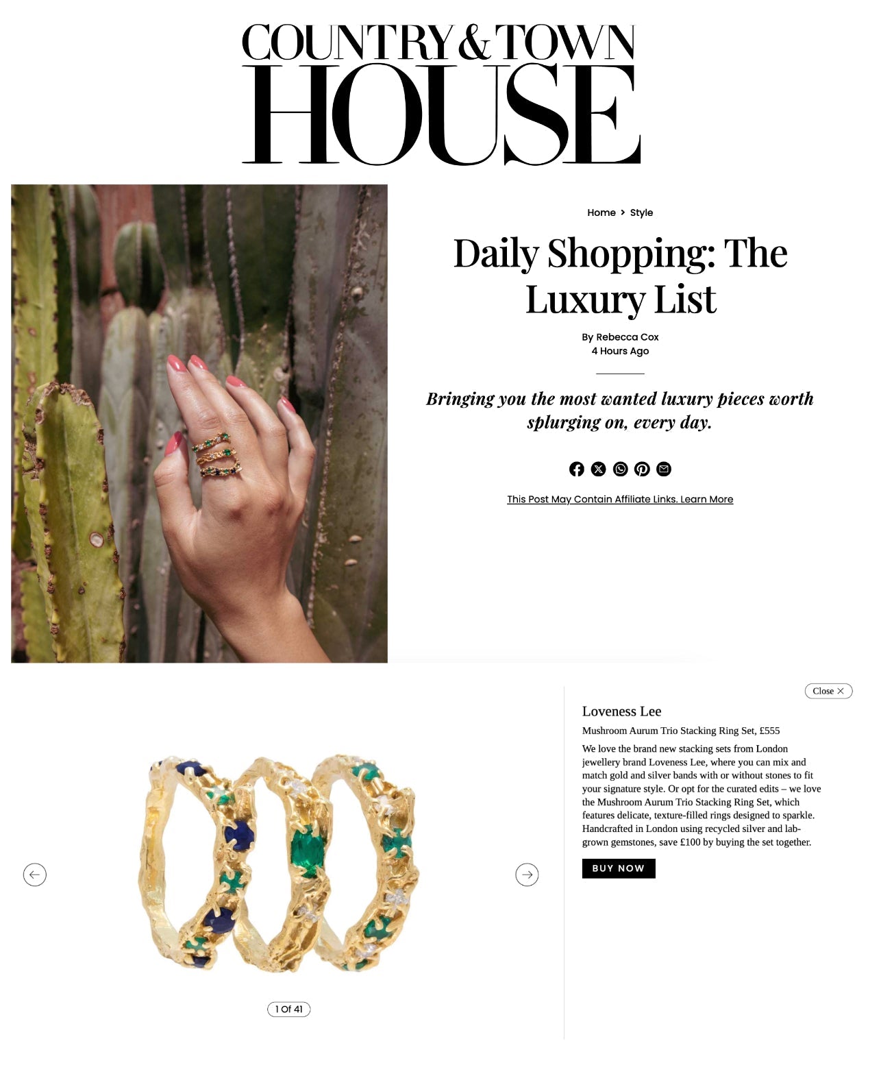 COUNTRY & TOWNHOUSE - AUGUST 2024