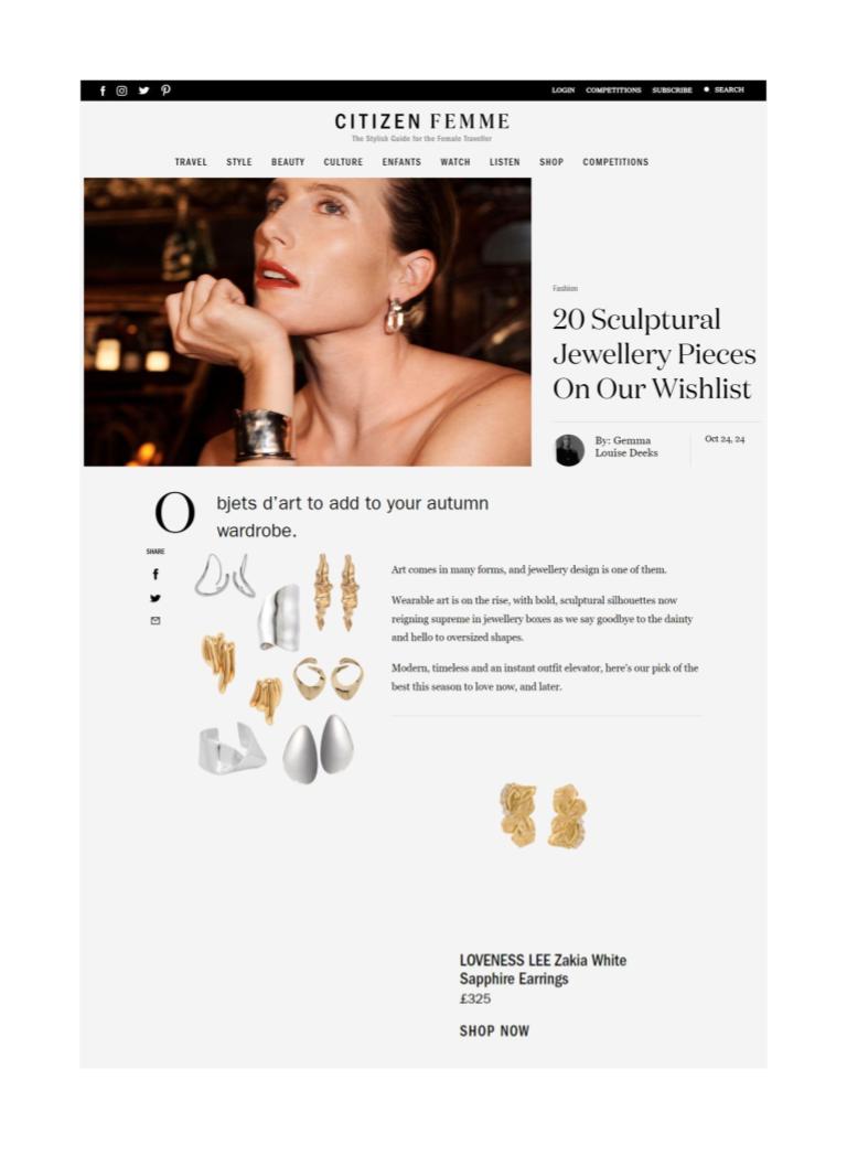 CITIZEN FEMME - OCTOBER 2024