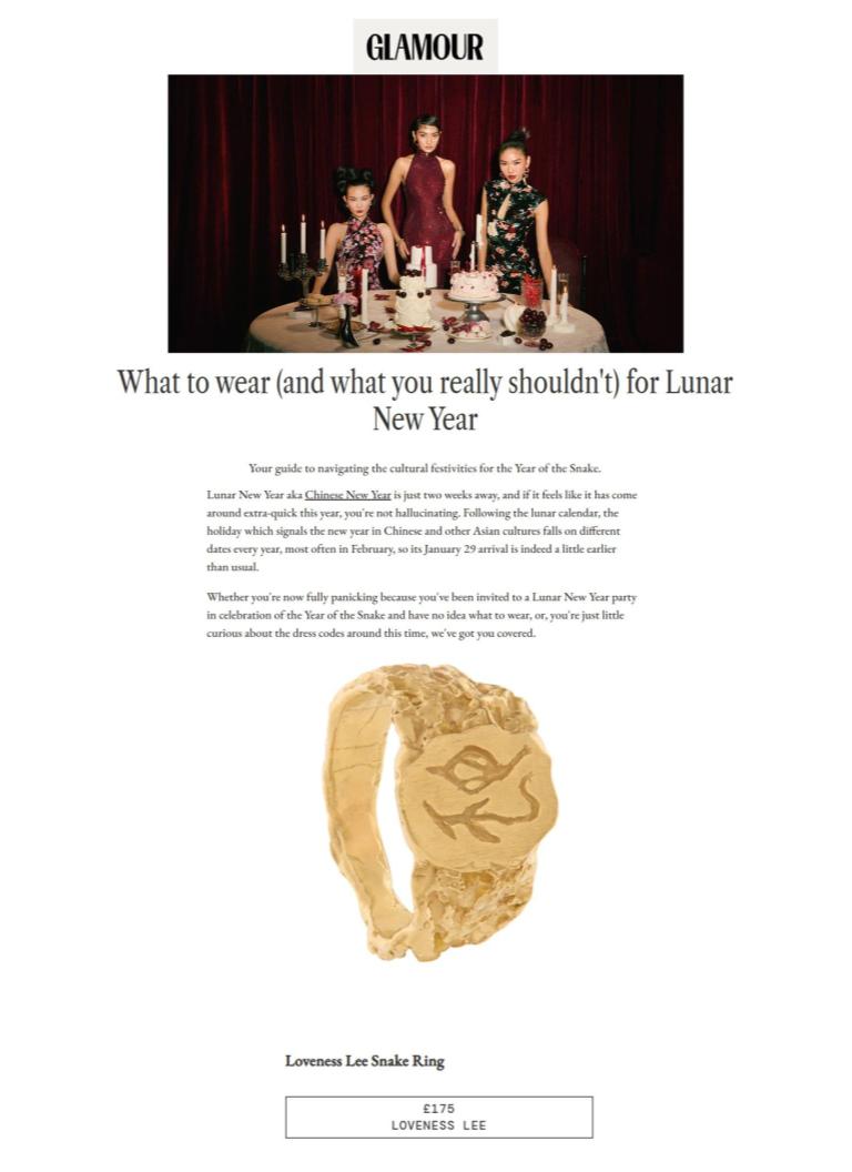 GLAMOUR - JANUARY 2025