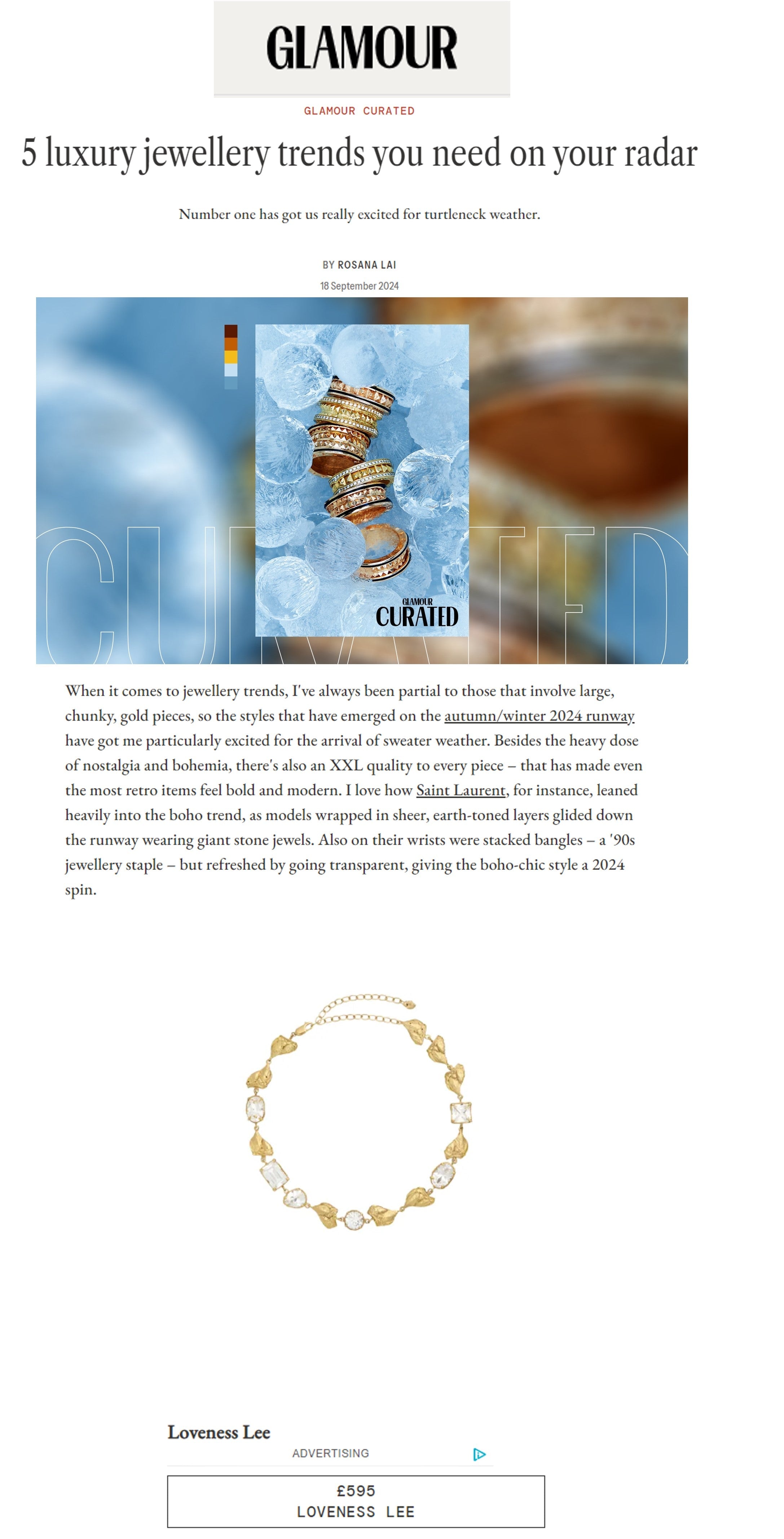 GLAMOUR - SEPTEMBER 2024