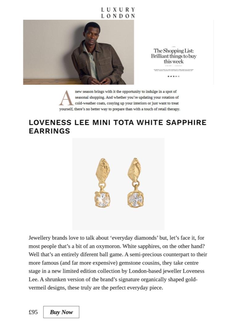 LUXURY LONDON - MARCH 2025