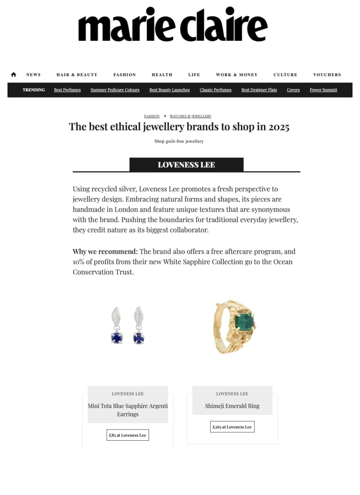 MARIE CLAIRE - MAY 2025