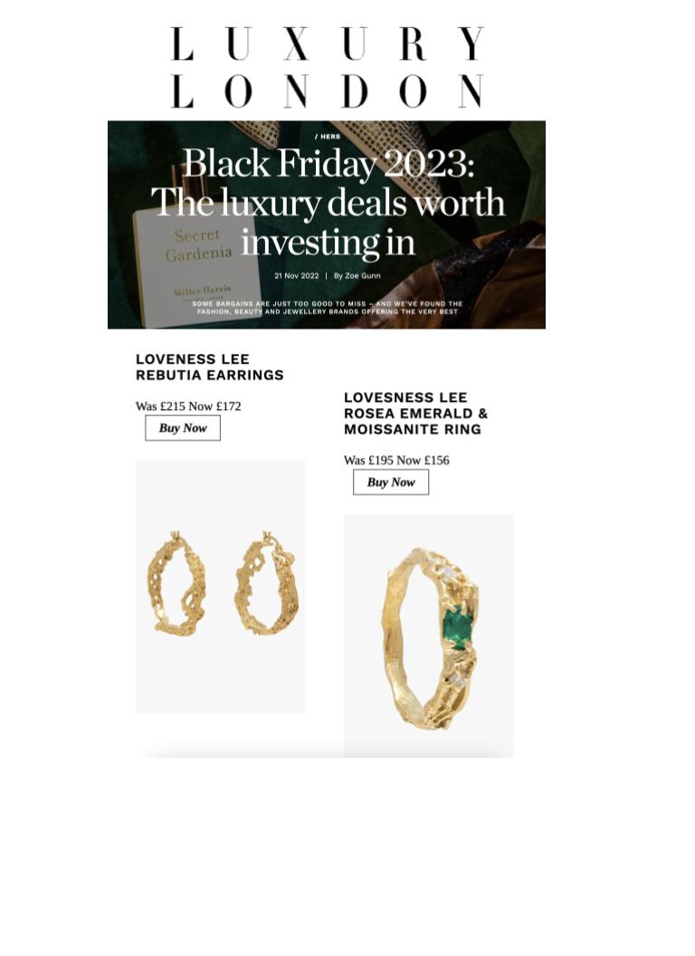 LUXURY LONDON - NOVEMBER 2023