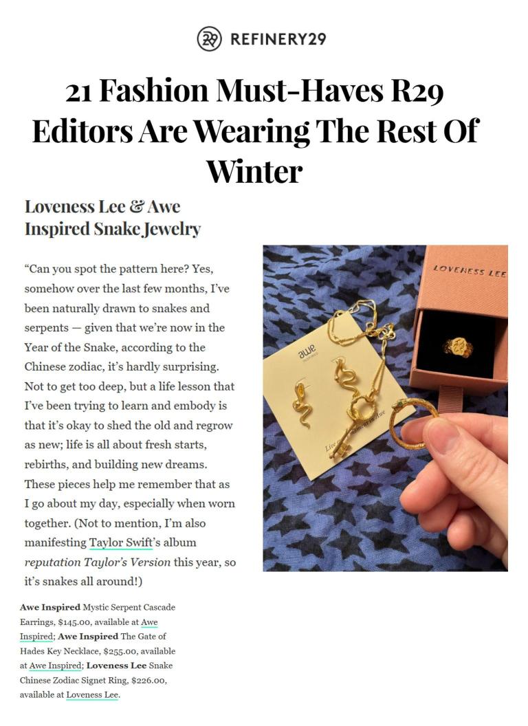 REFINERY29 - FEBRUARY 2025