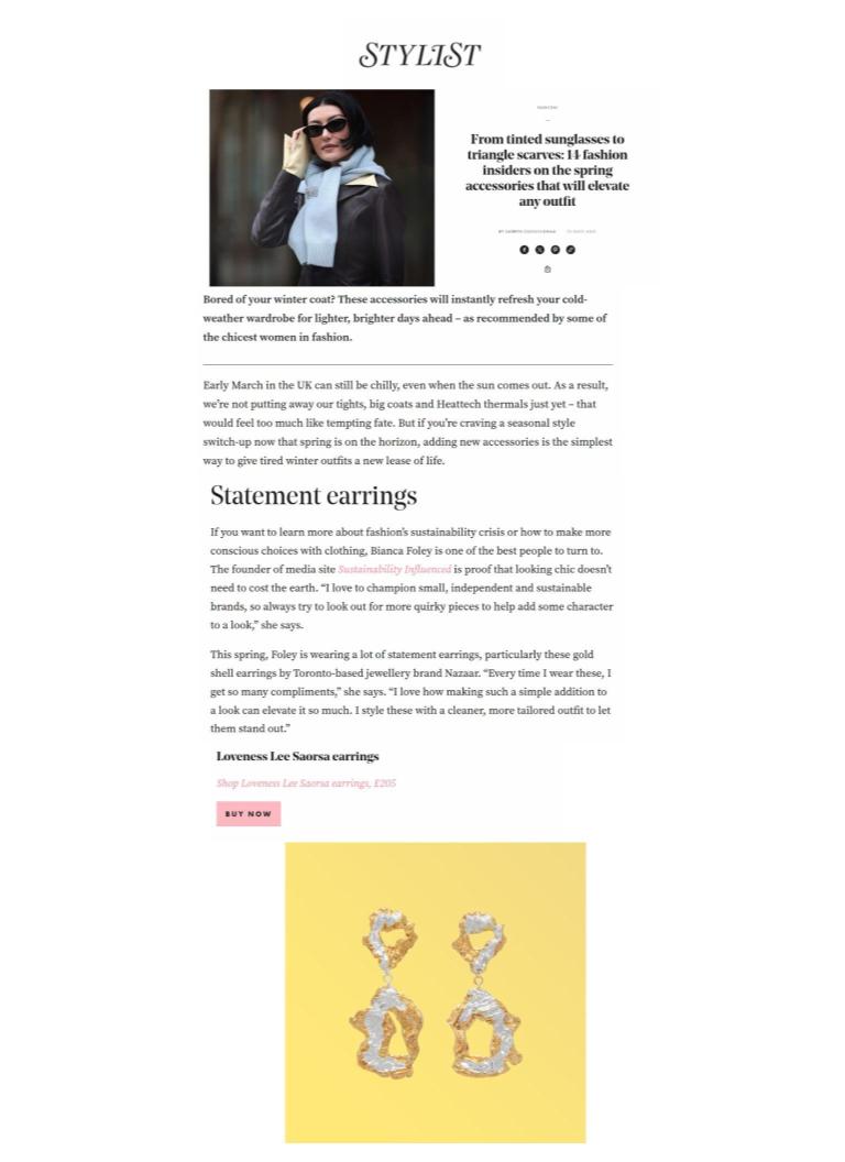 STYLIST - MARCH 2025