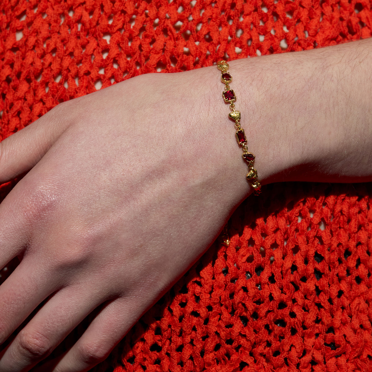Ara Ruby Bracelet