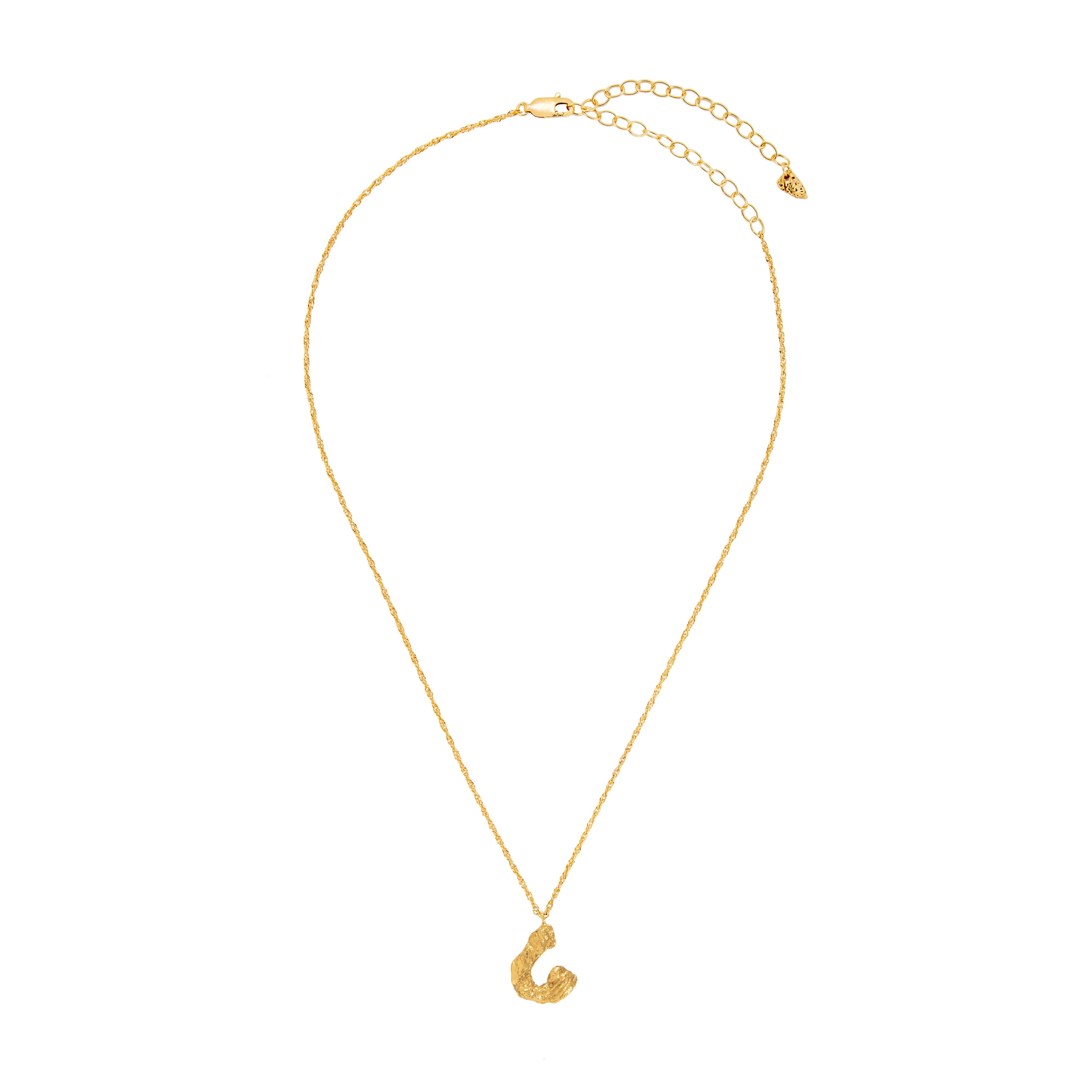 C Alphabet Necklace