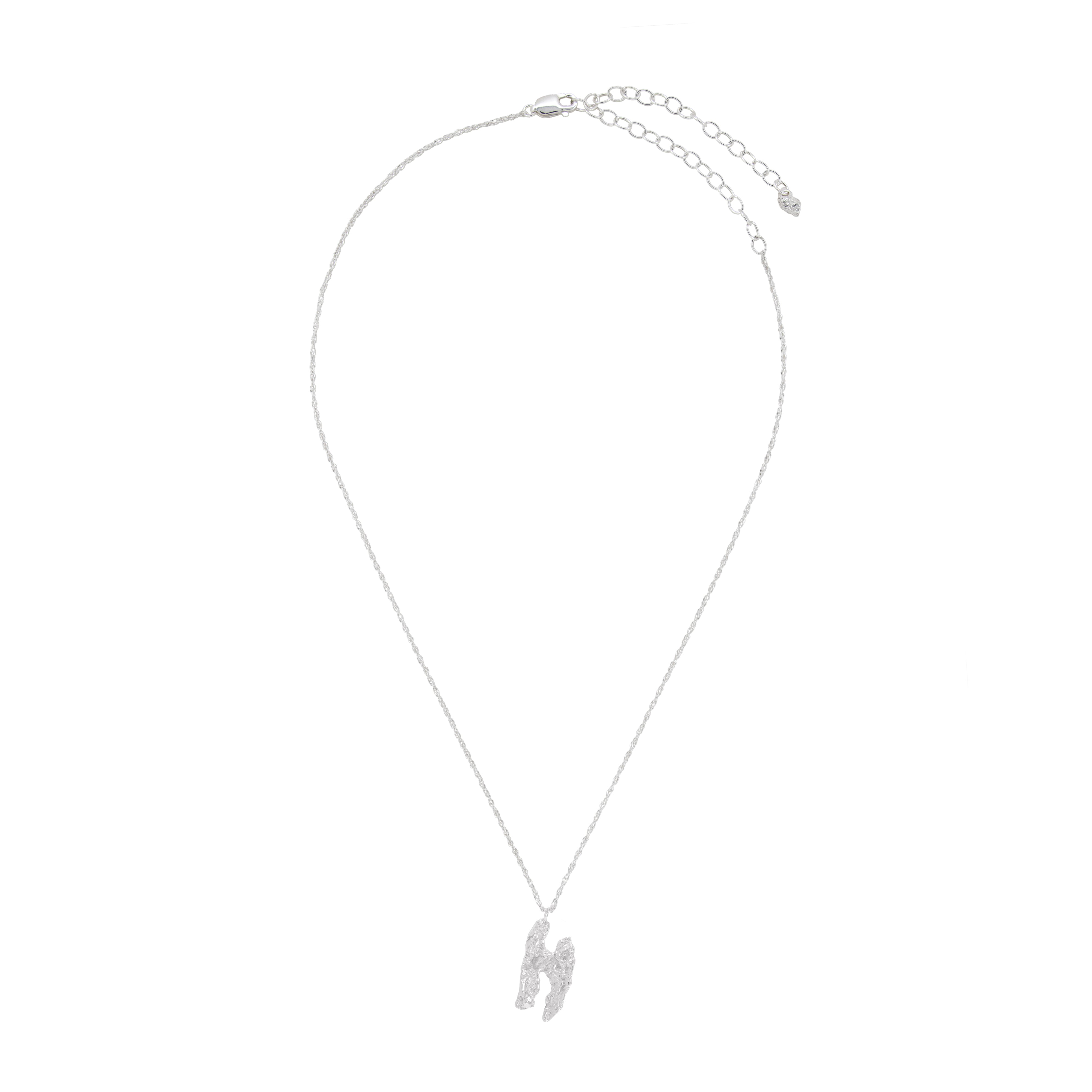H Alphabet Argenti Necklace