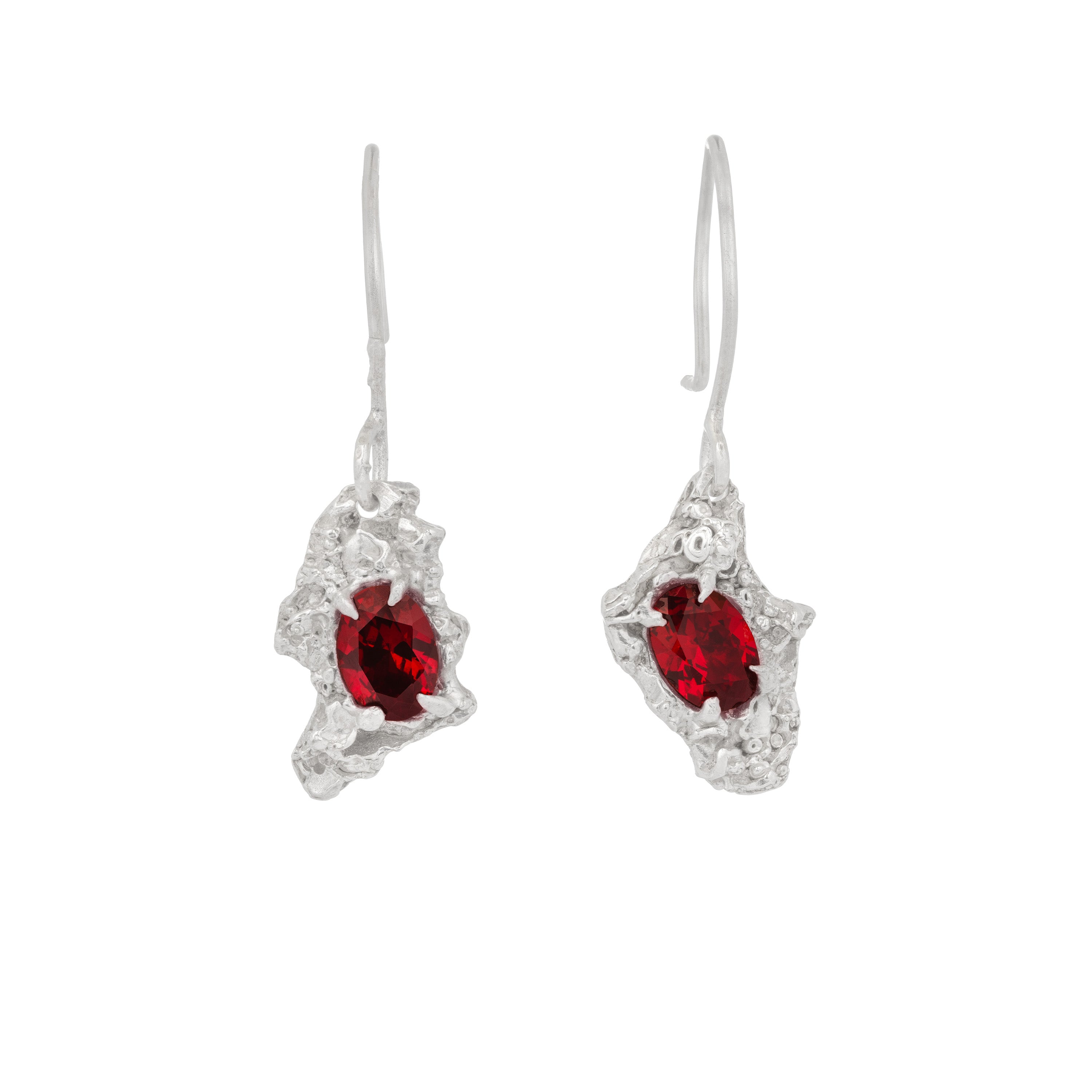 Naoko Ruby Argenti Earrings