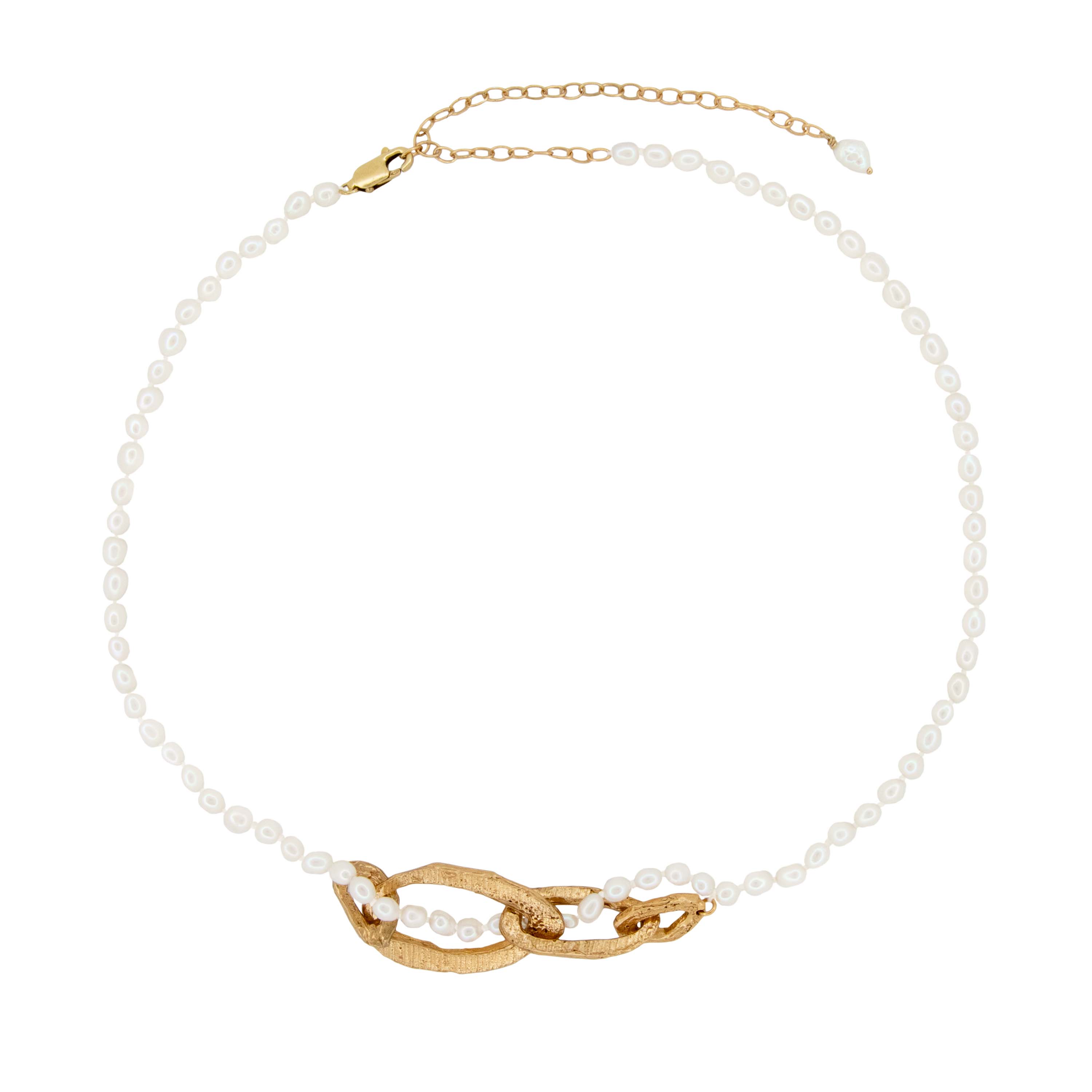 Neia Aurum Recycled Silver Necklace