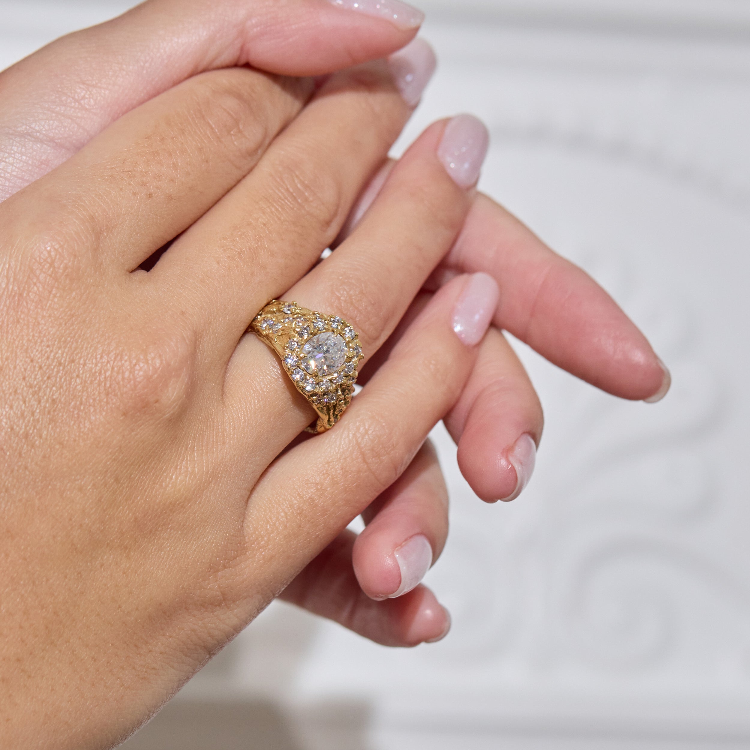 Ria Diamond Engagement Ring
