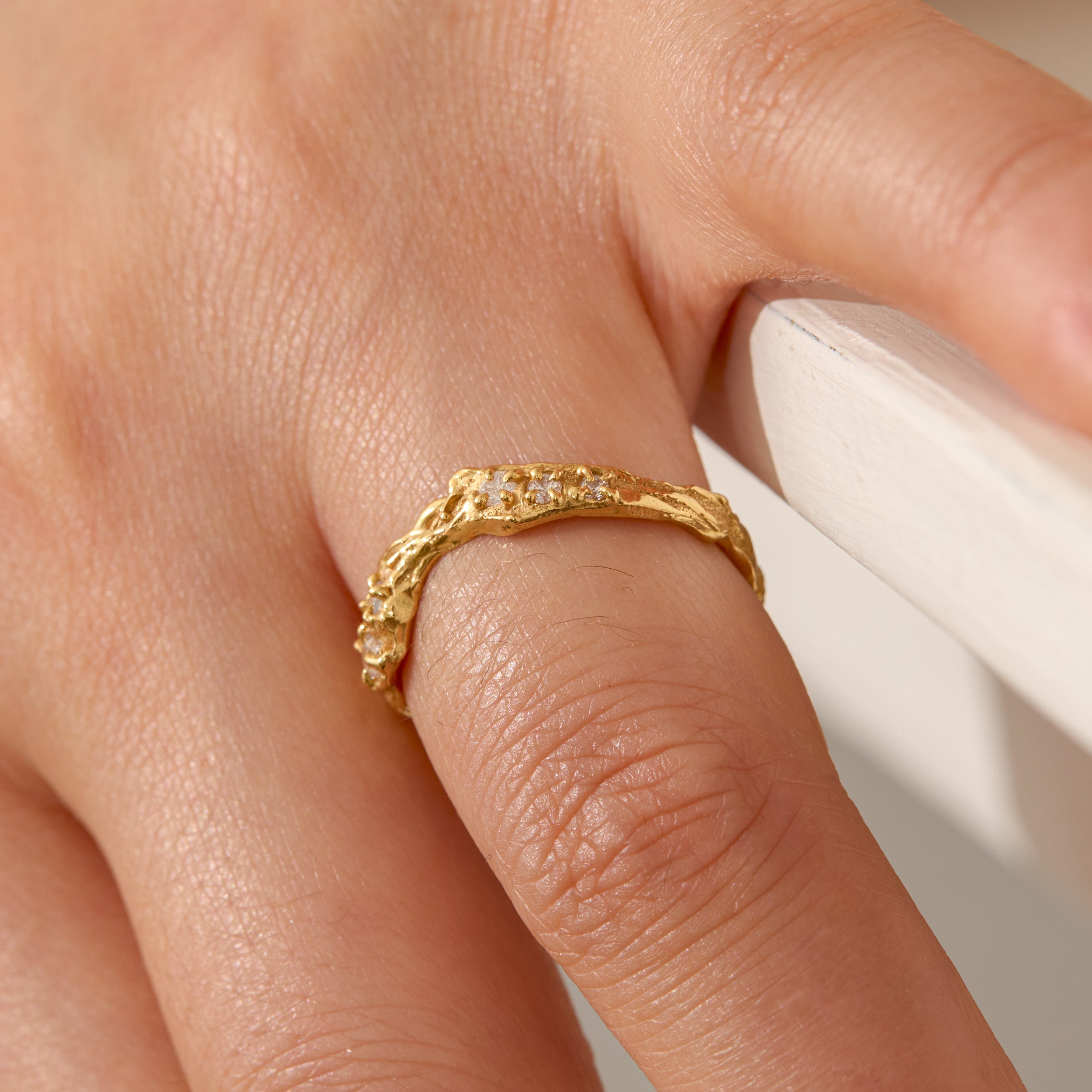 Zoey Diamond Wedding Ring