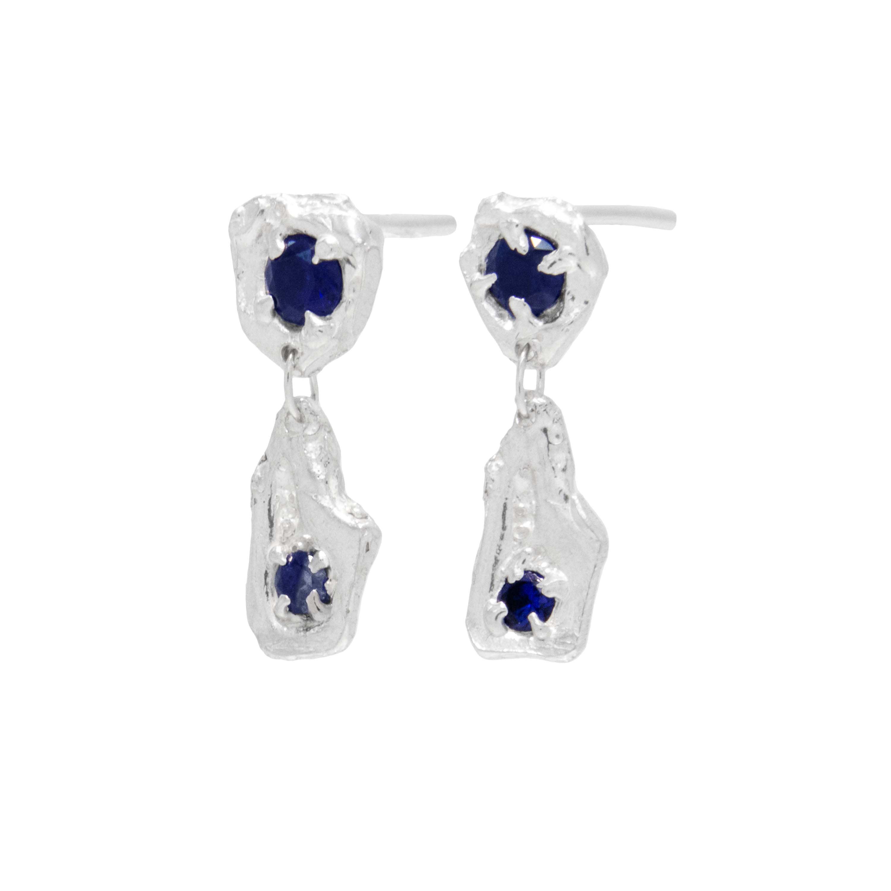 Dia Sapphire Argenti Earrings