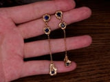 Naha Sapphire Recycled Silver Earrings