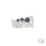Hati Sapphire Argenti Recycled Silver Ring