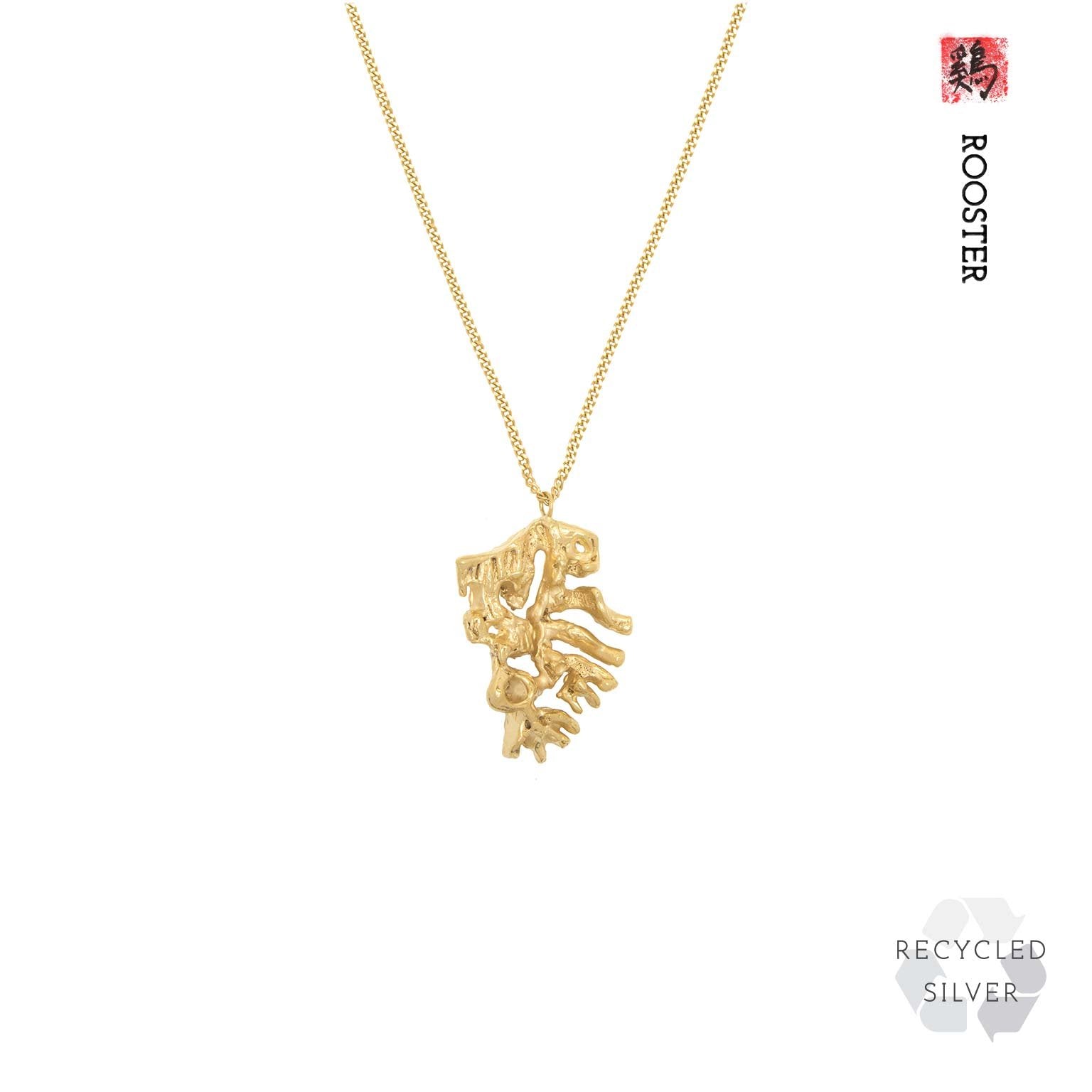 Small hotsell dragon necklace