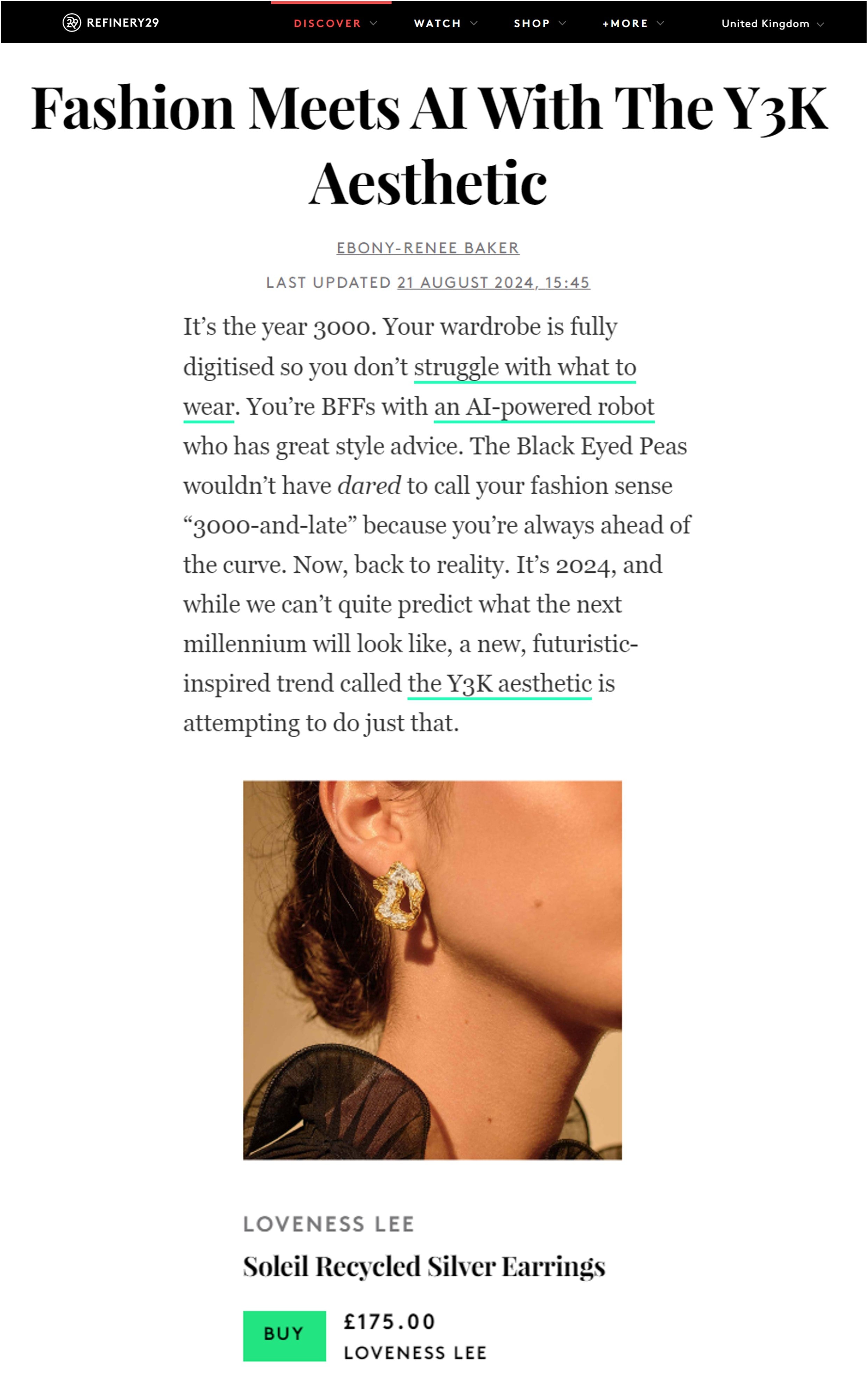 REFINERY29 - AUGUST 2024