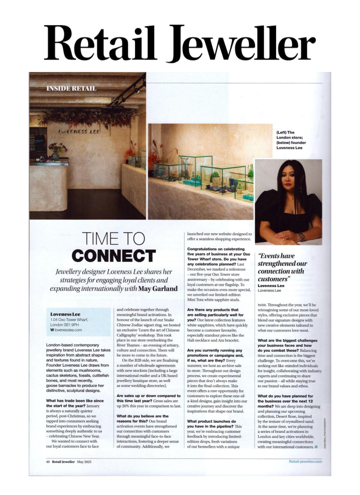 RETAIL JEWELLER (PRINT) - MAY 2025