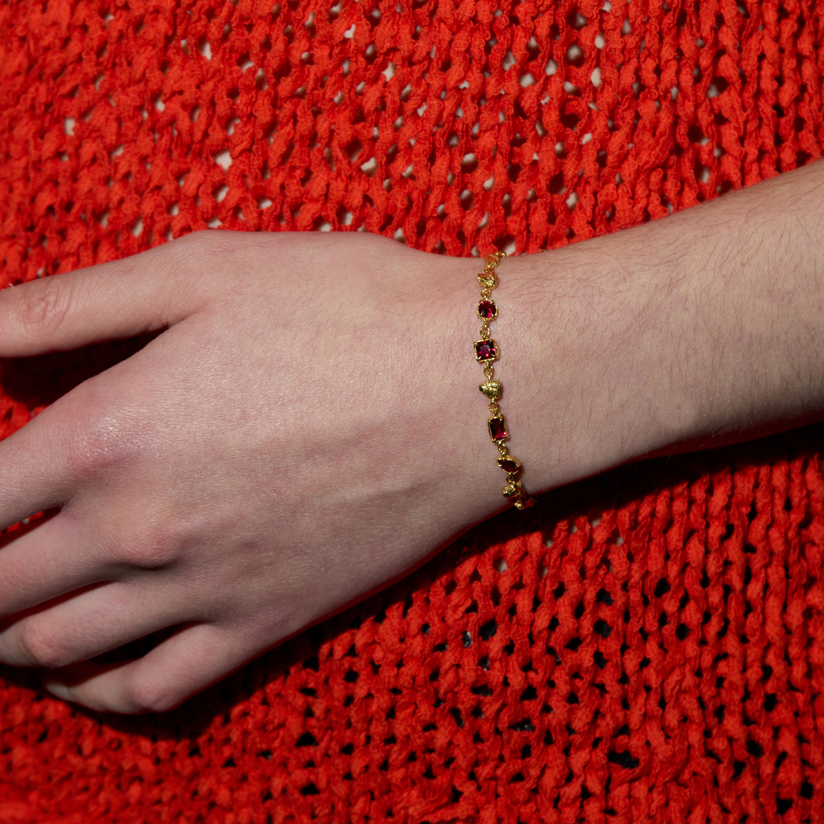 Ara Ruby Bracelet