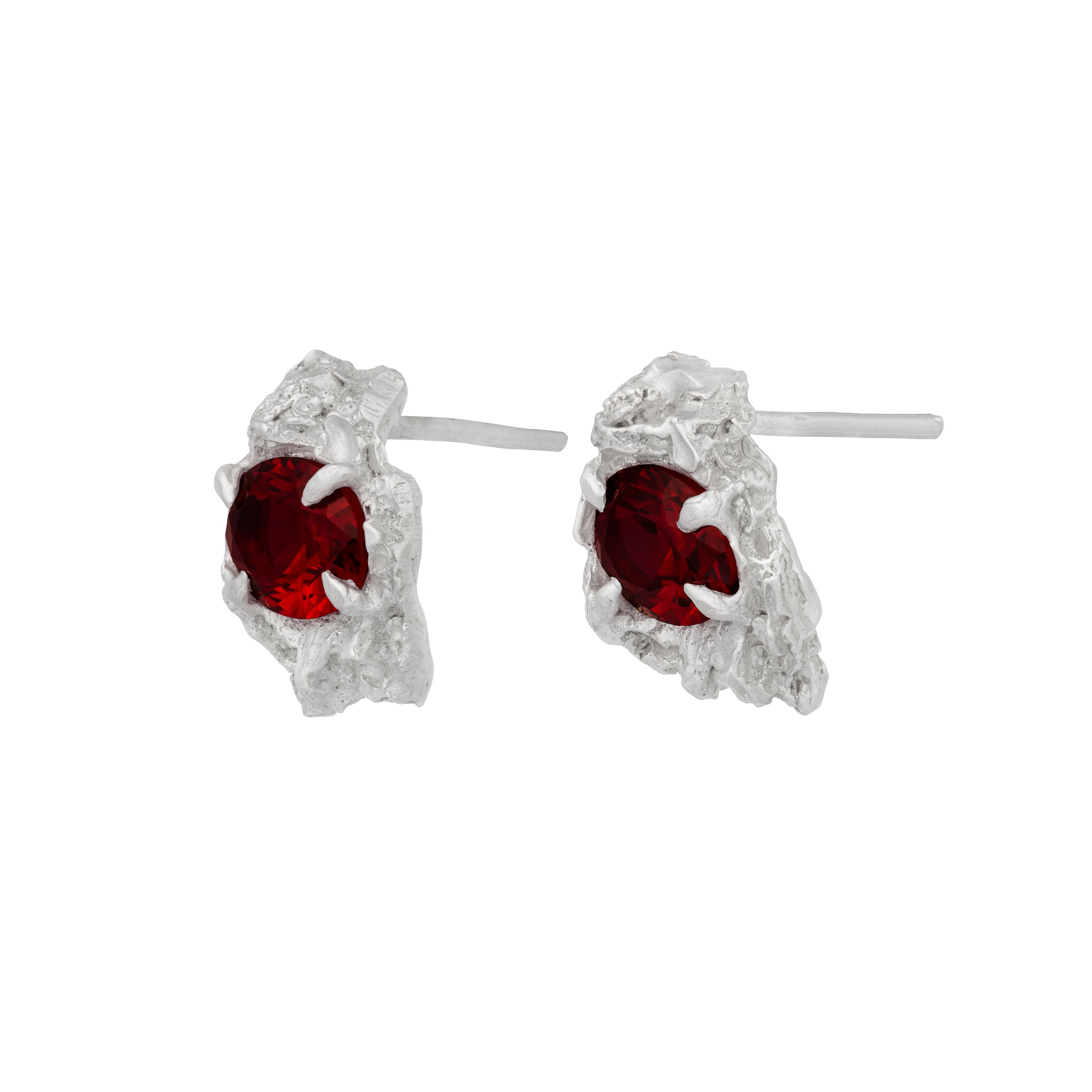Cea Ruby Argenti Earrings