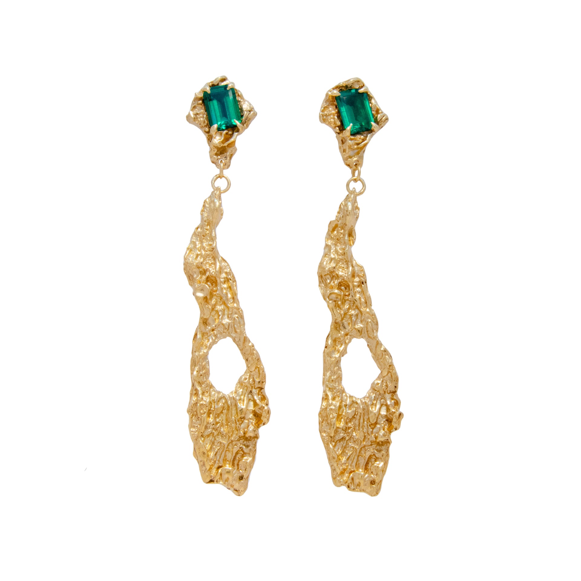 Ceciliae Emerald Earrings