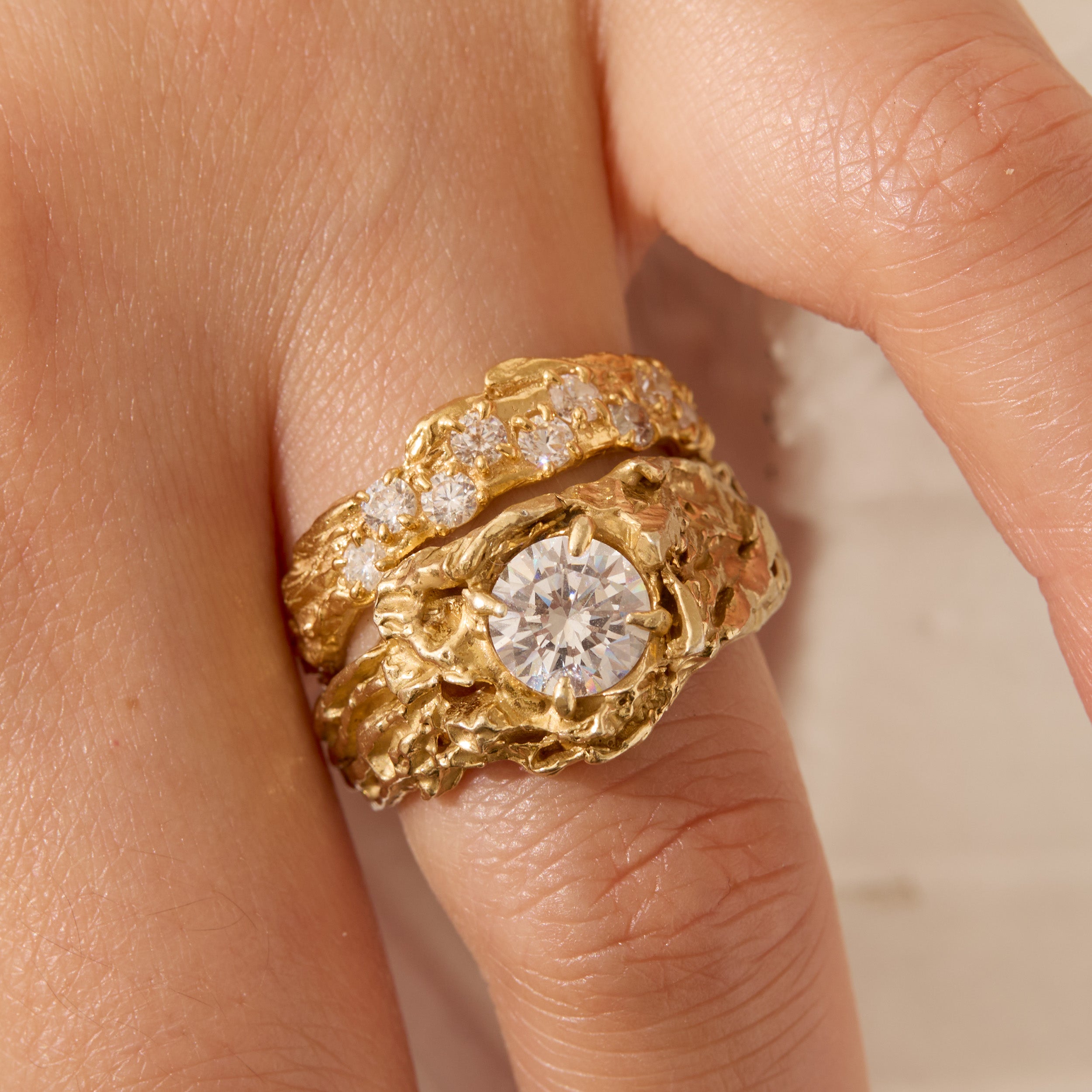 Eimy Diamond Wedding Ring