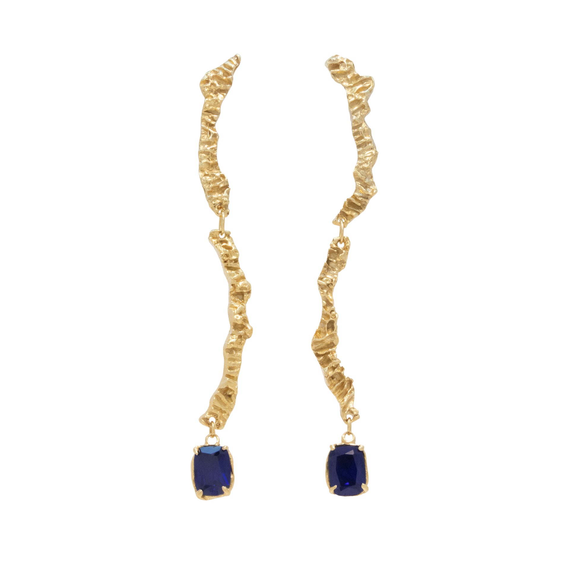 Enoki Sapphire Earrings