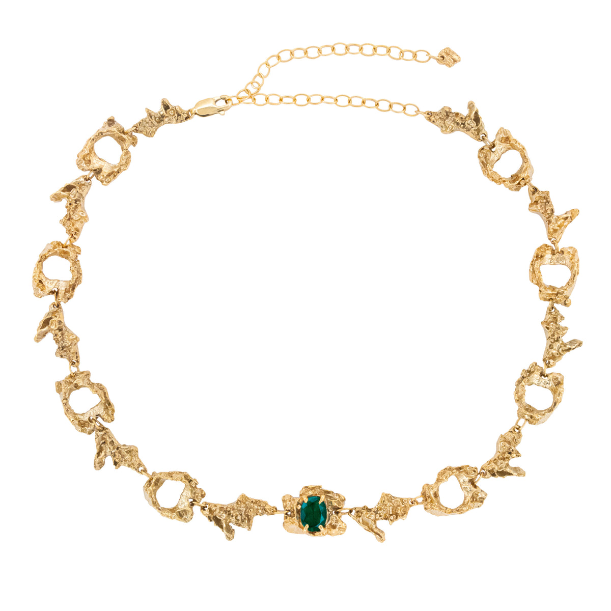 Eryngii Emerald Necklace