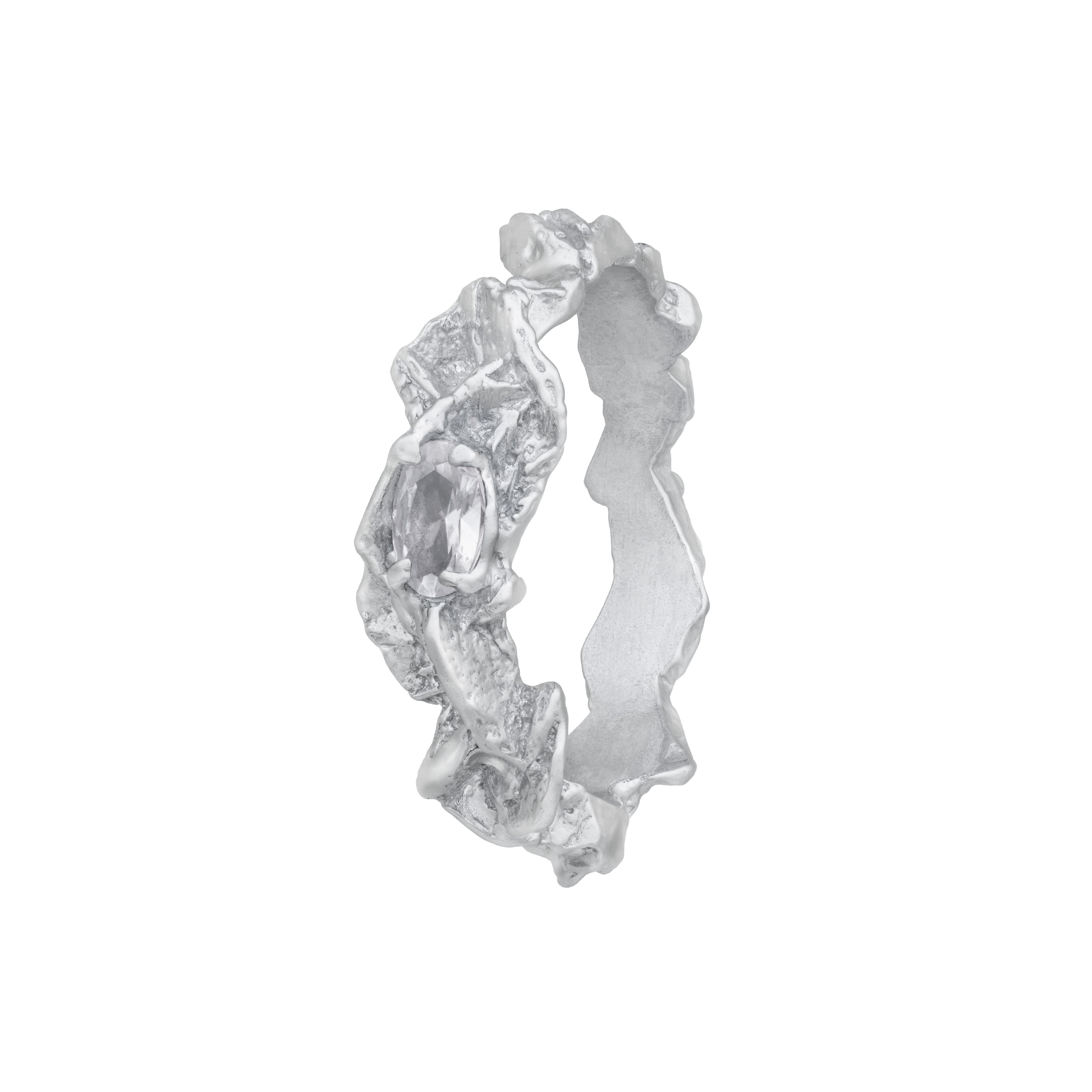 Flos Diamond Engagement Ring