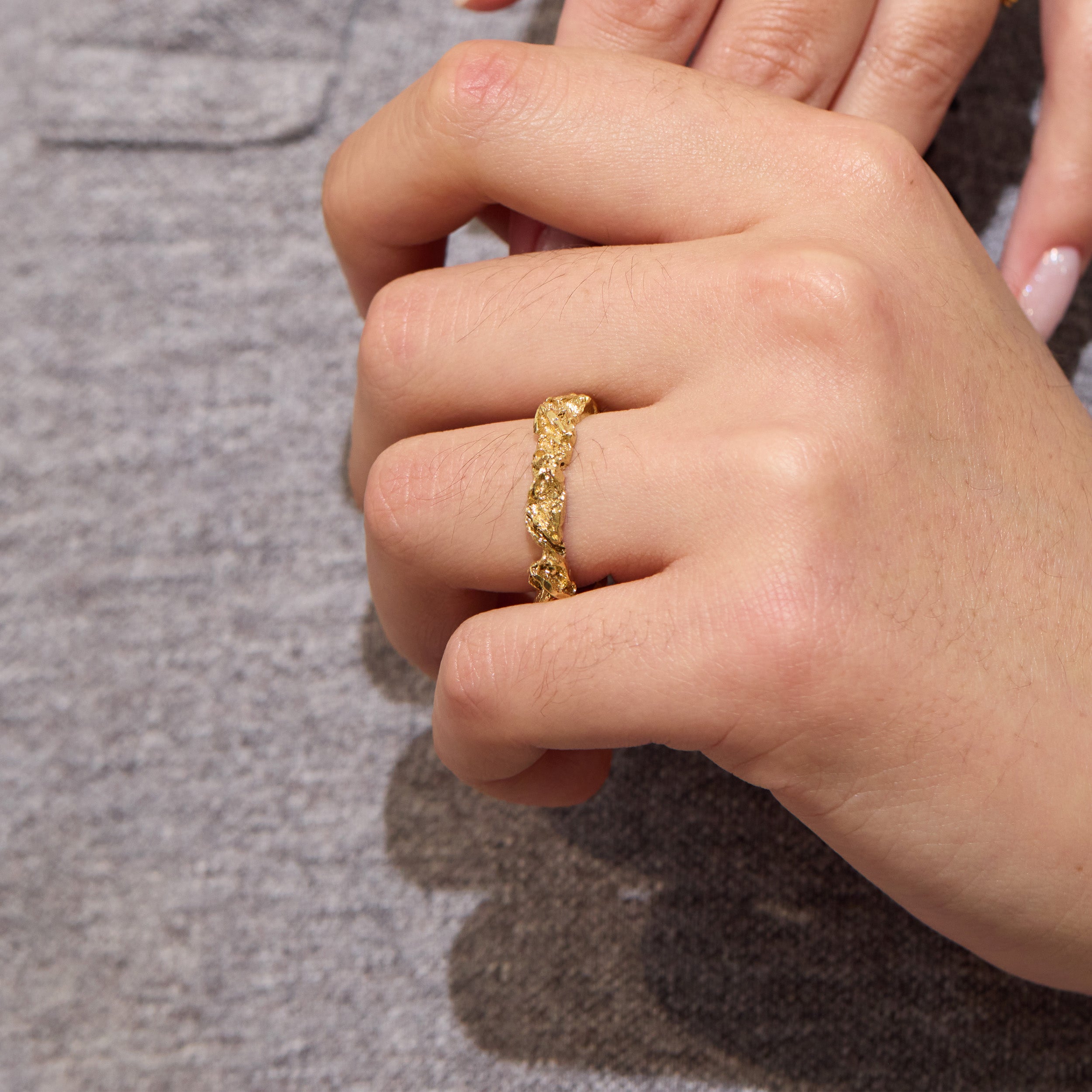 Flos Diamond Engagement Ring