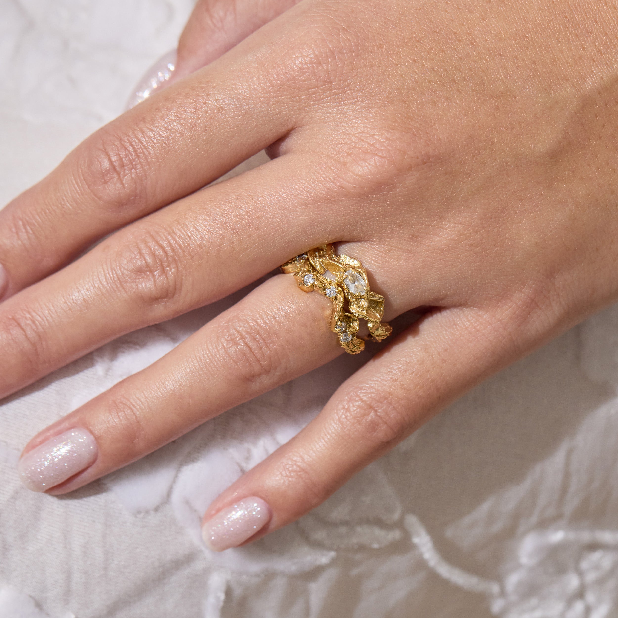 Halan Diamond Wedding Ring