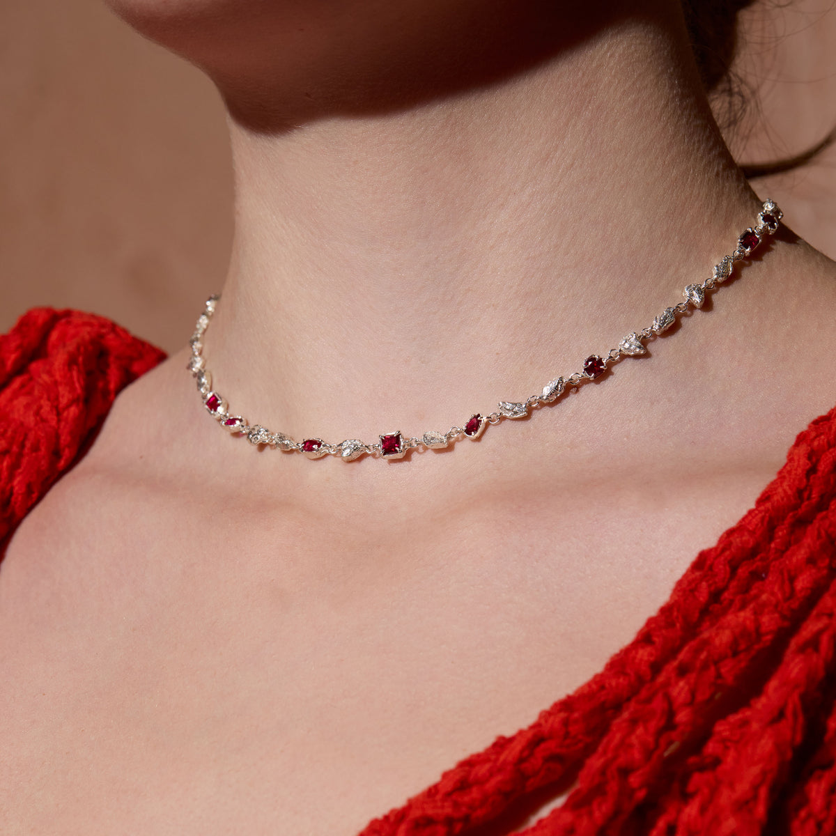 Hali Ruby Argenti Necklace