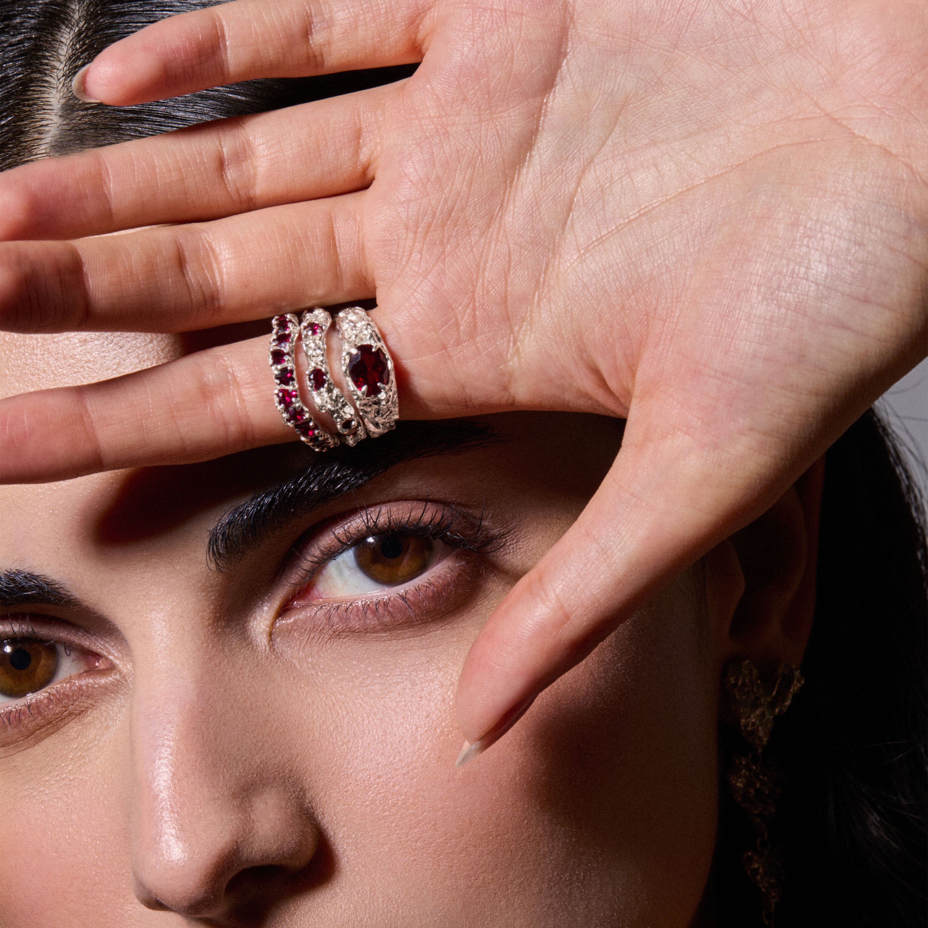 Rana Ruby Argenti Ring