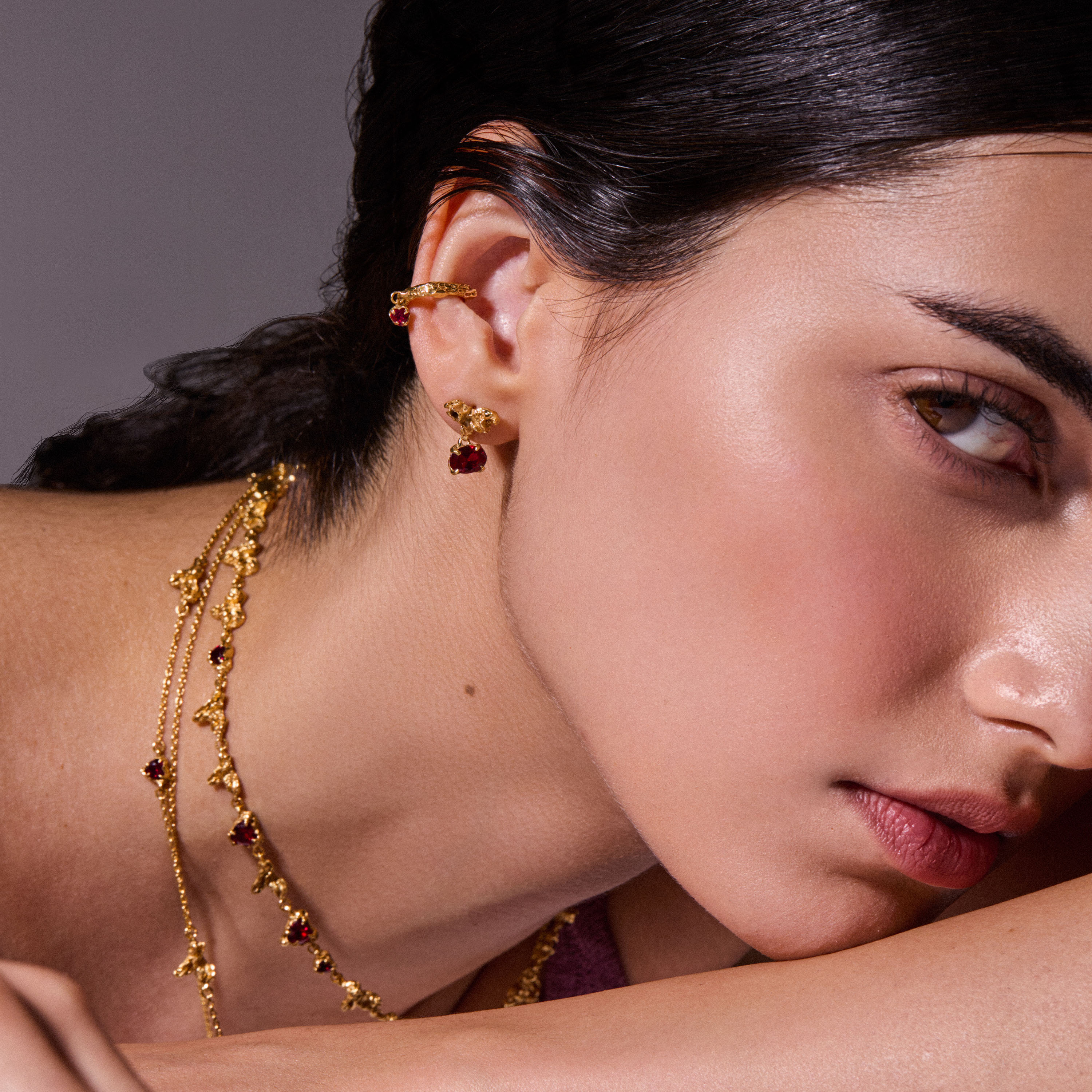 Kikko Ruby Cuff