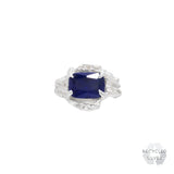 Kinoko Sapphire Argenti Recycled Silver Cuff