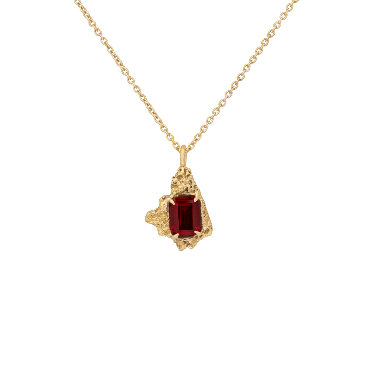 Leana Ruby Necklace