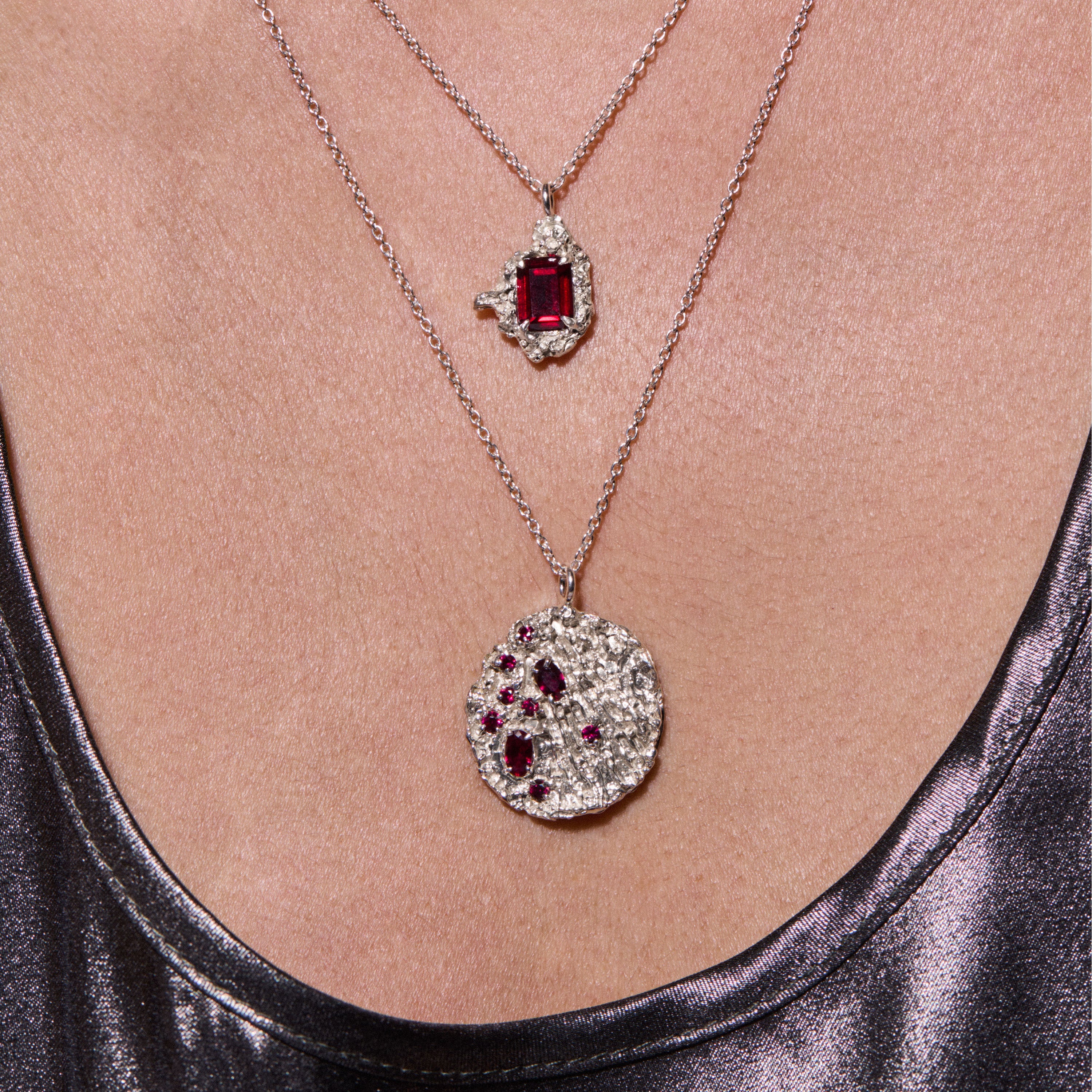 Leana Ruby Argenti Necklace