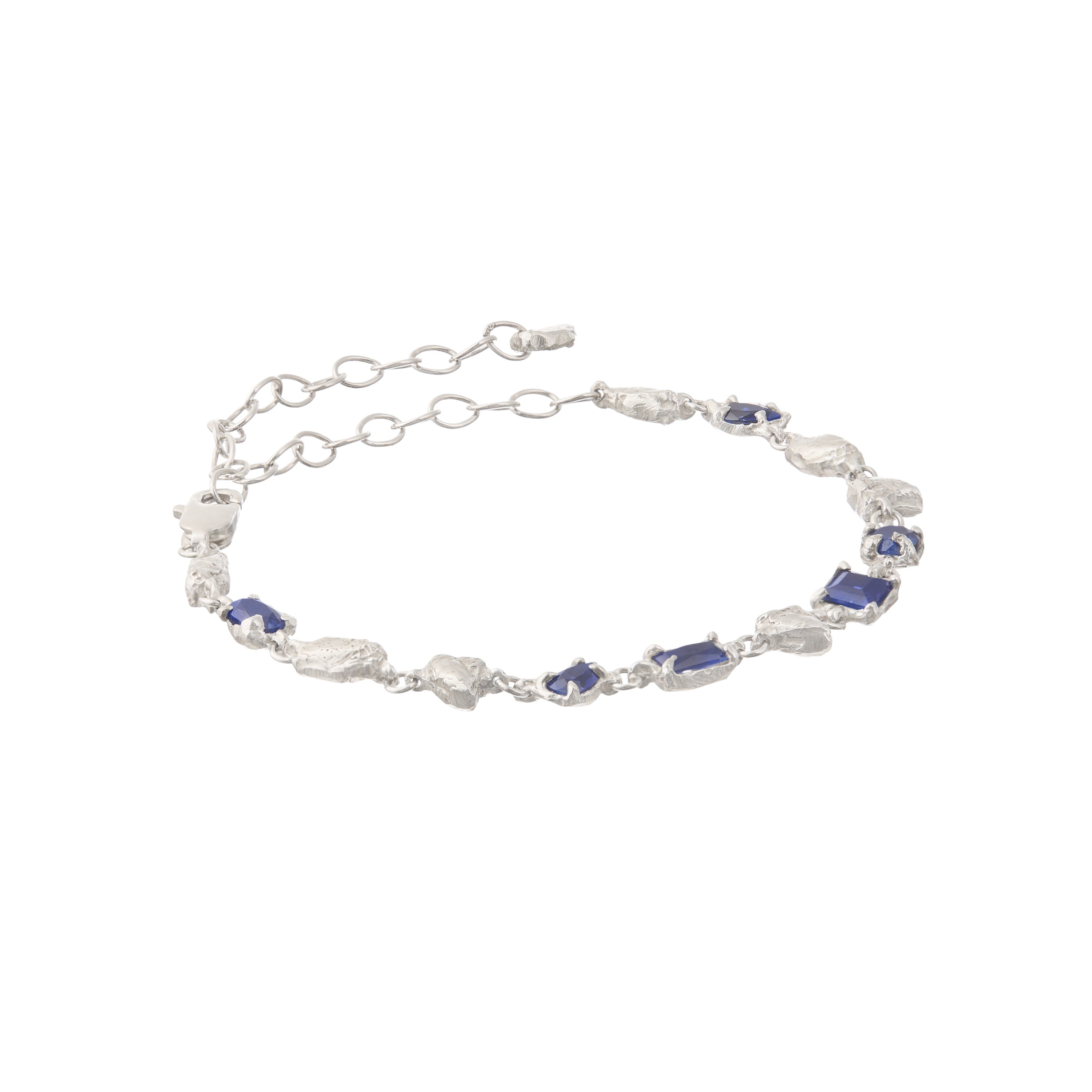 Ara Blue Sapphire Argenti Bracelet