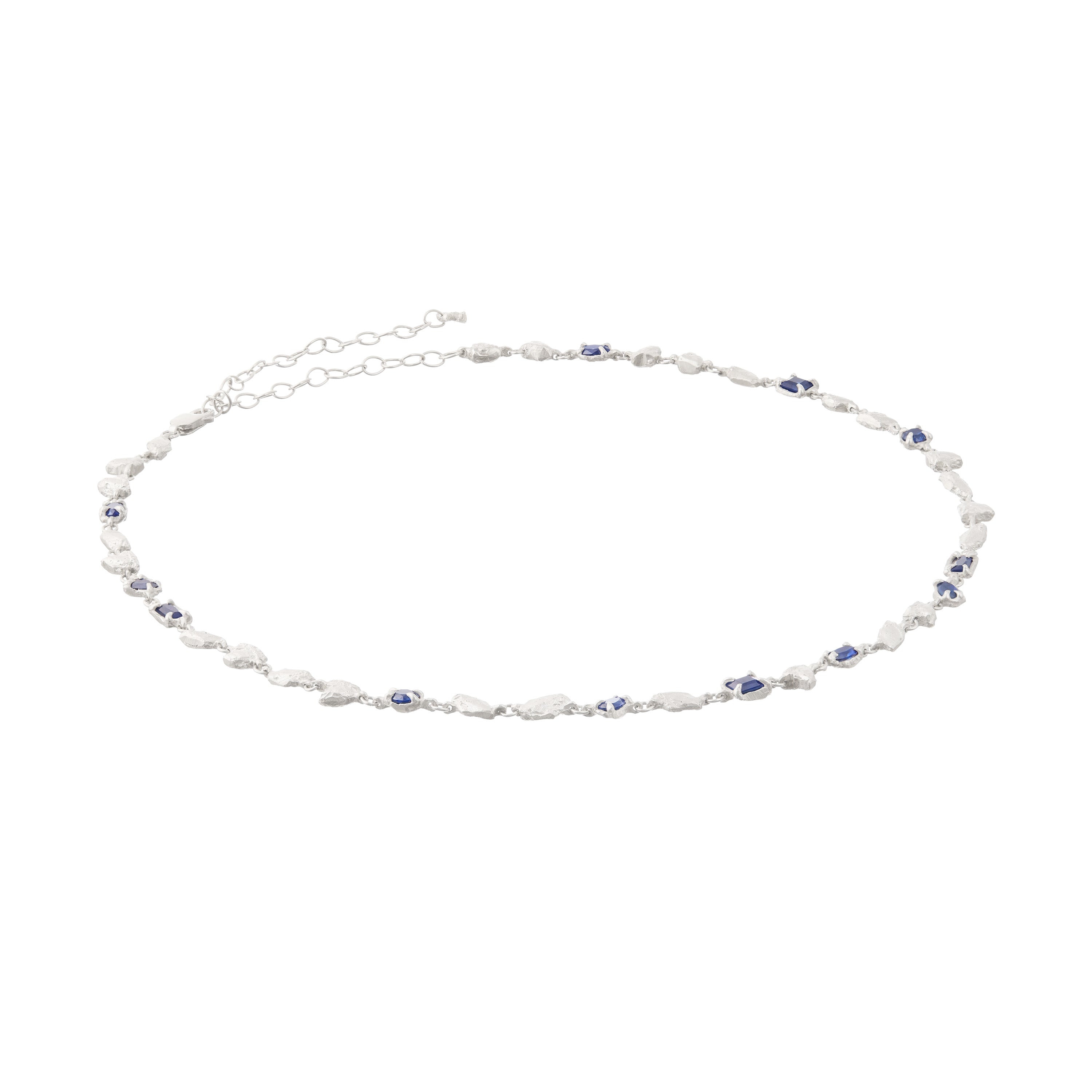 Hali Blue Sapphire Argenti Necklace