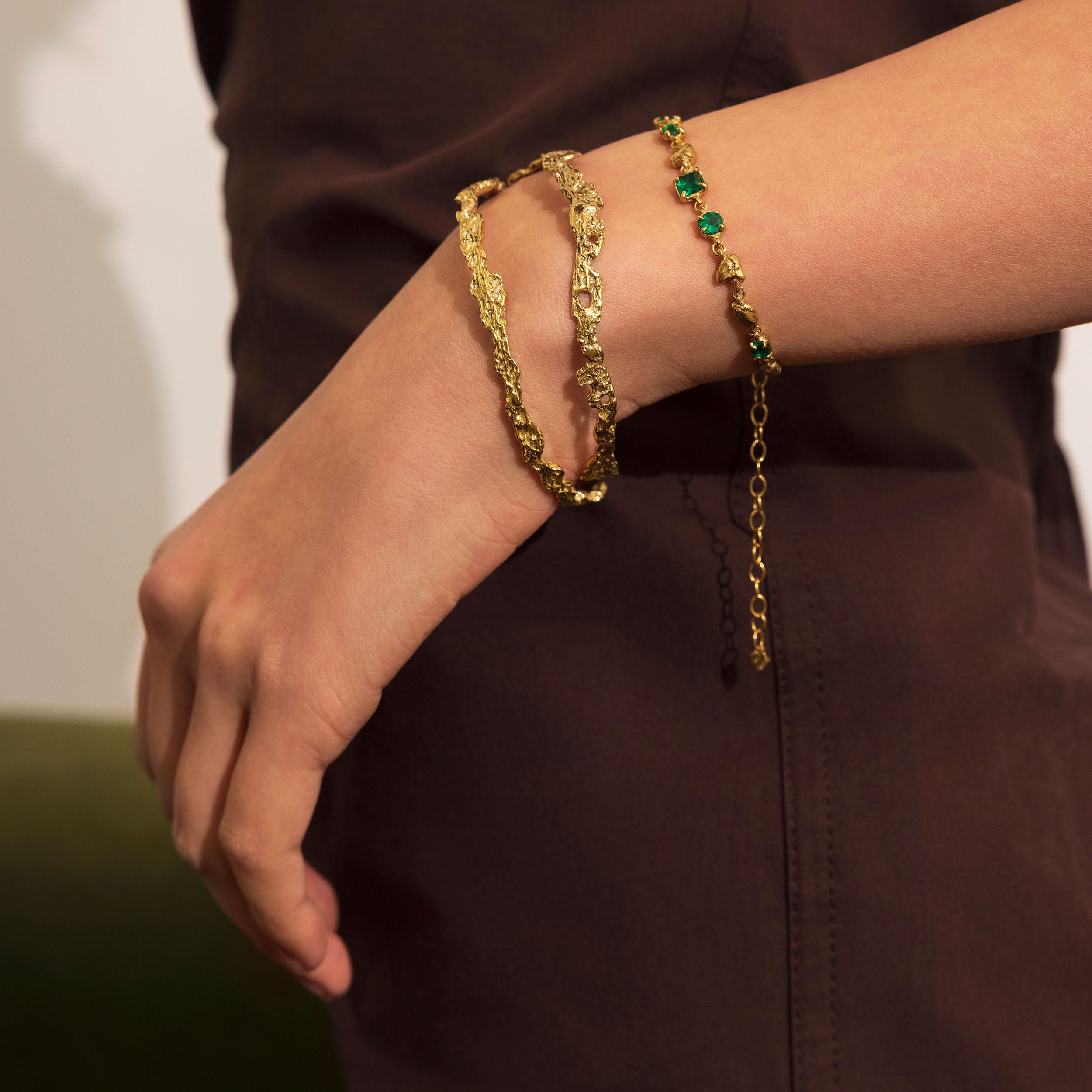 Ara Emerald Bracelet