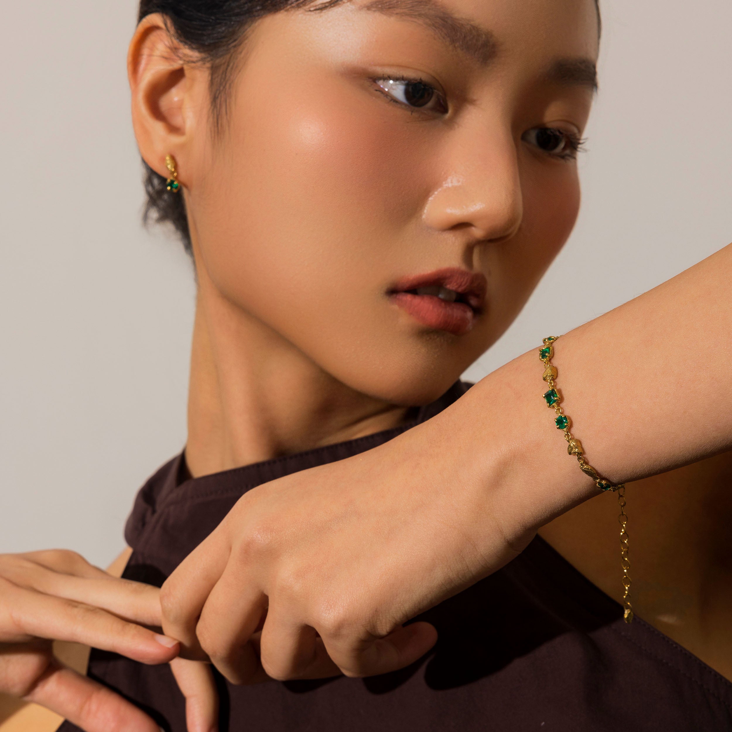 Ara Emerald Bracelet