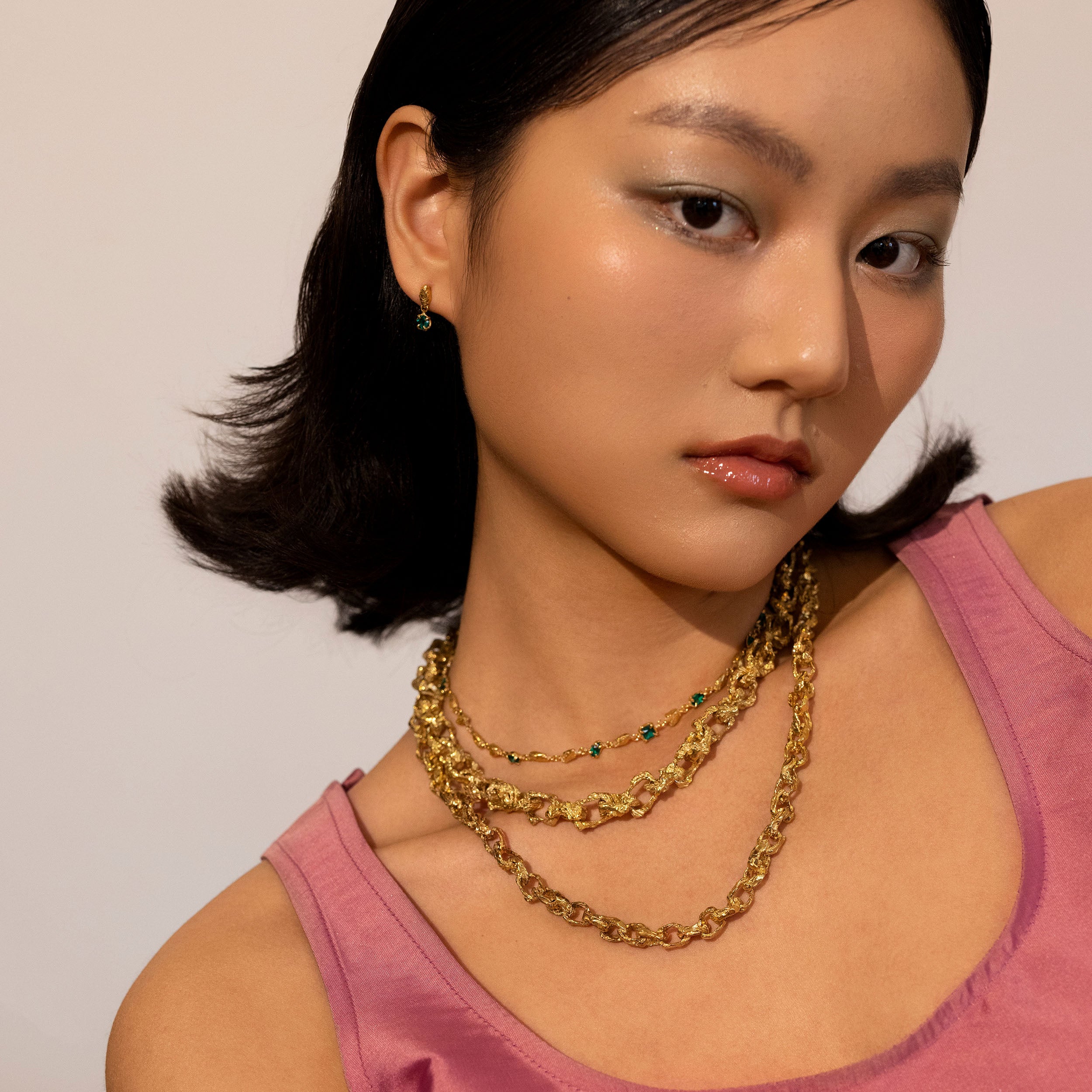 Hali Emerald Necklace