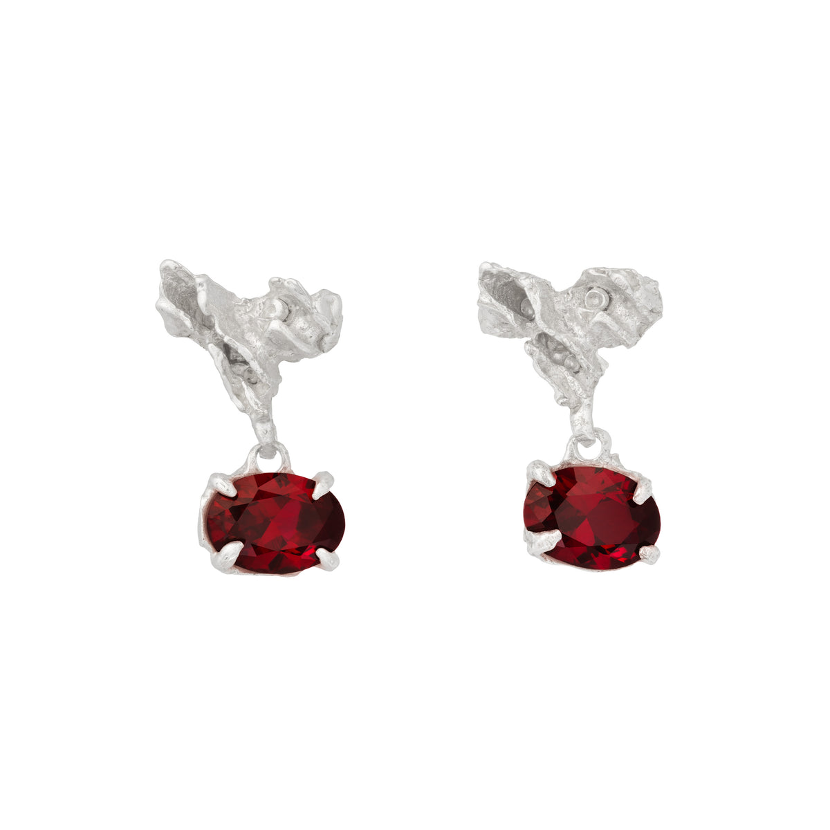 Mori Ruby Argenti Earrings
