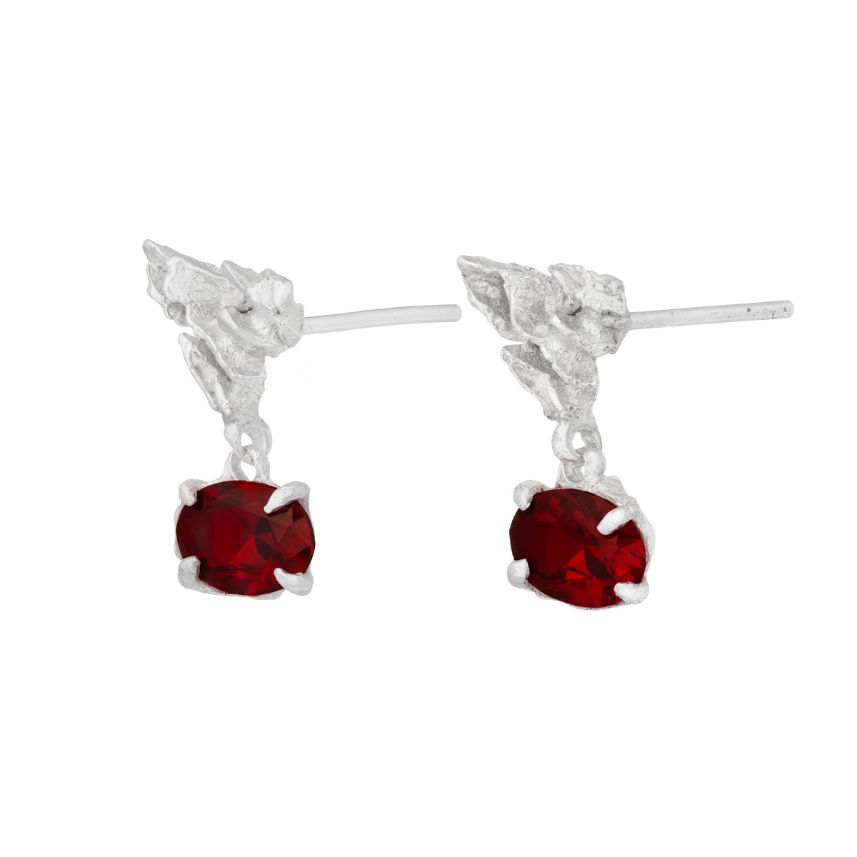 Mori Ruby Argenti Earrings