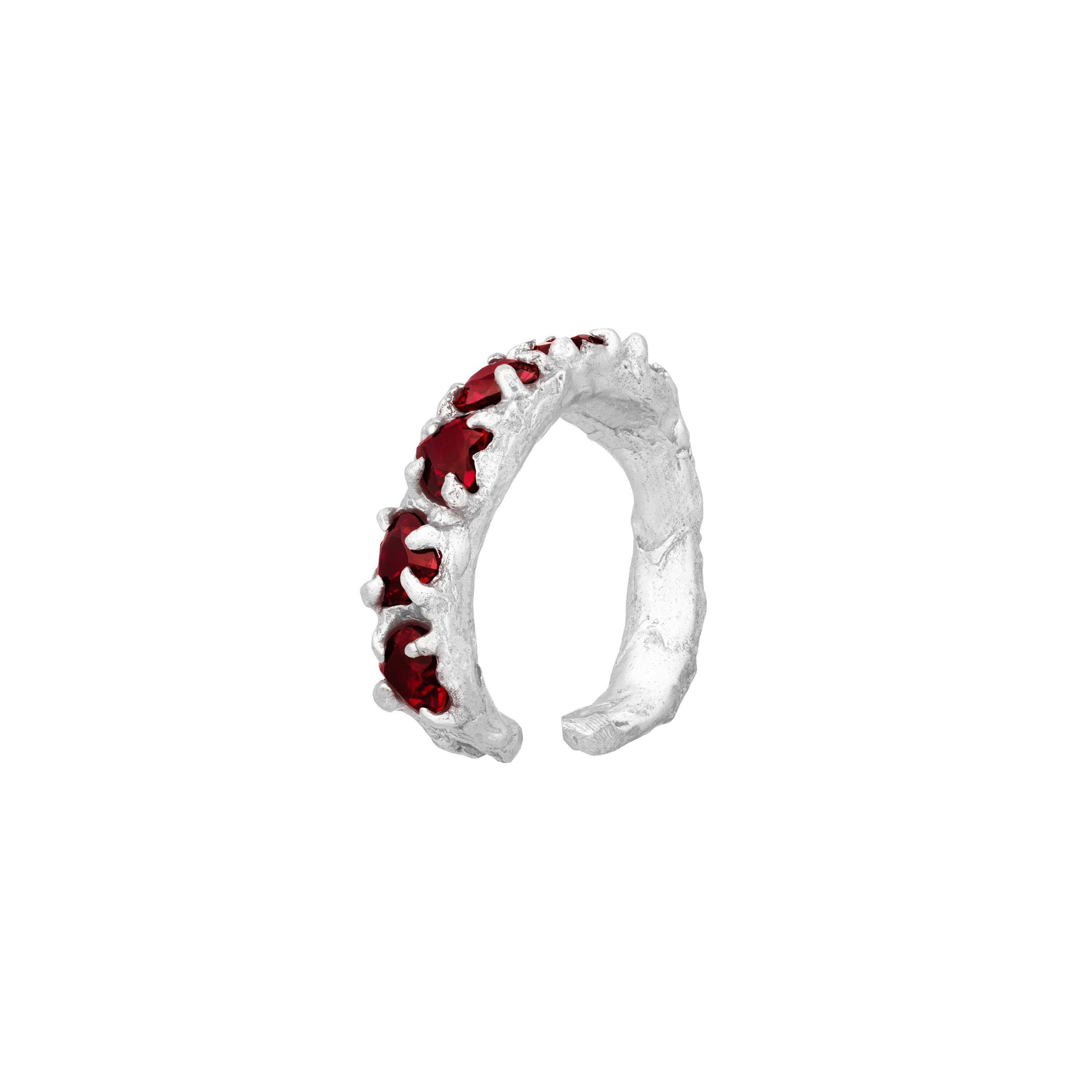 Muki Ruby Argenti Cuff