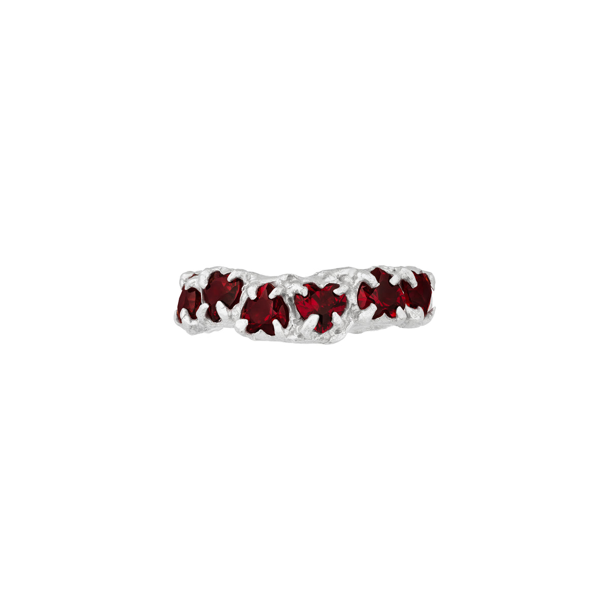 Muki Ruby Argenti Cuff